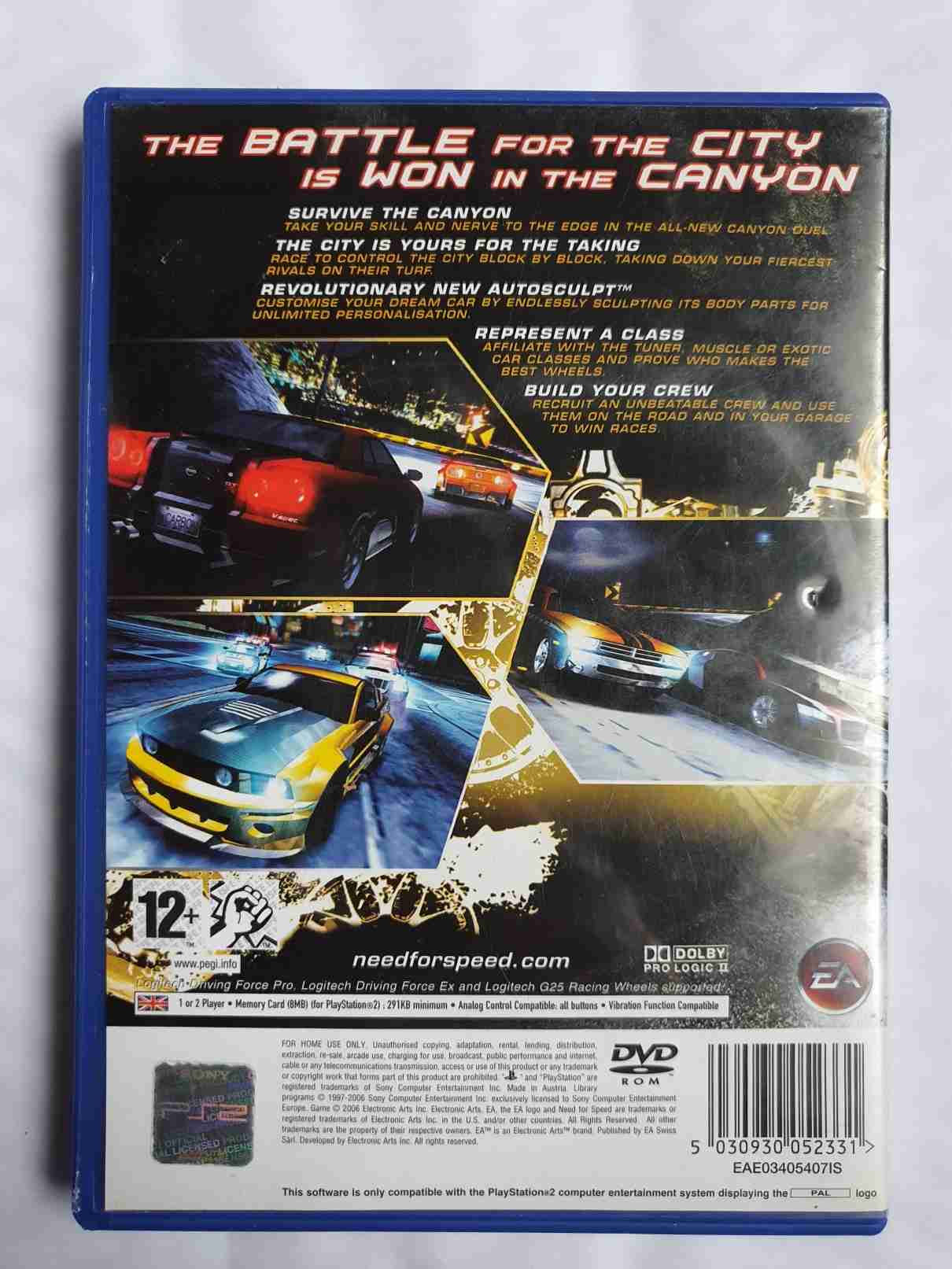 NEED FOR SPEED CARBON-EN-