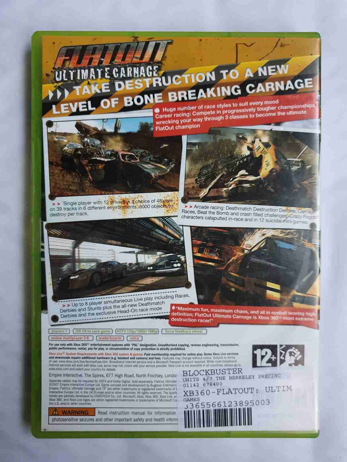 FLATOUT ULTIMATE CARNAGE -EN-