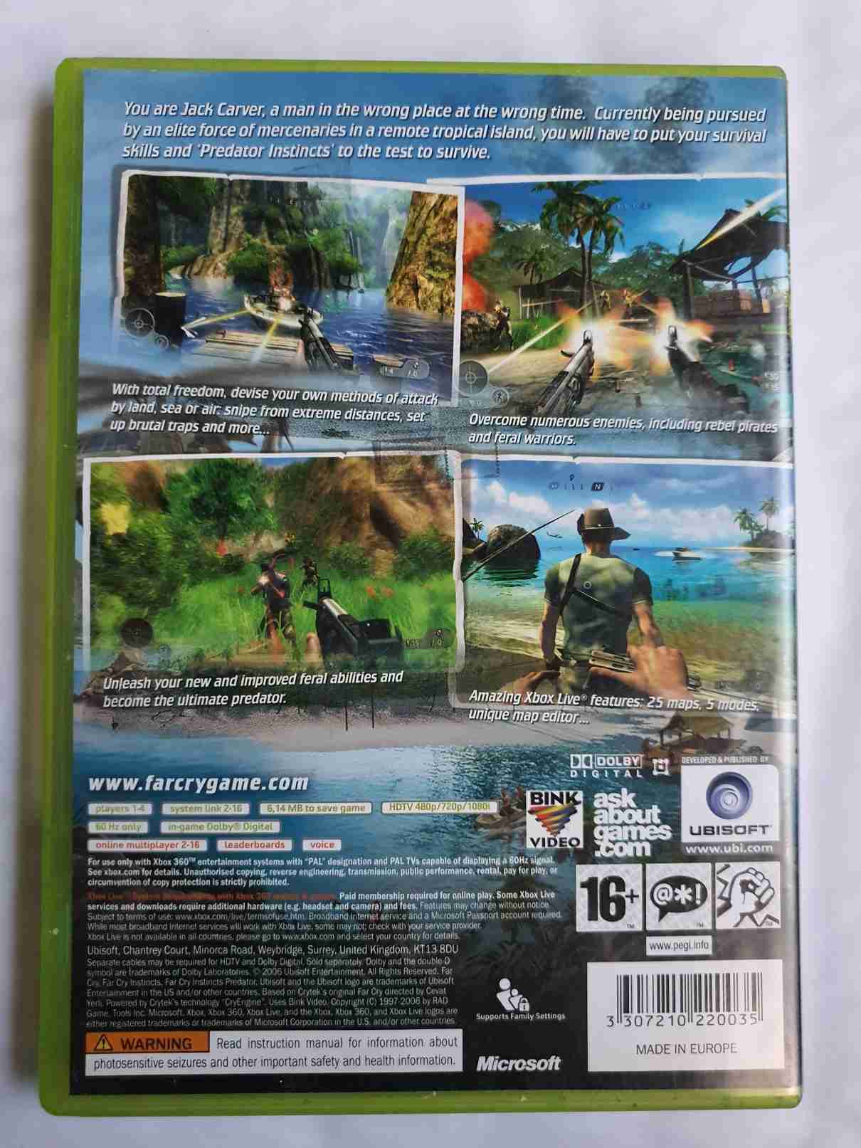 FAR CRY INSTINCTS PREDATOR-EN-