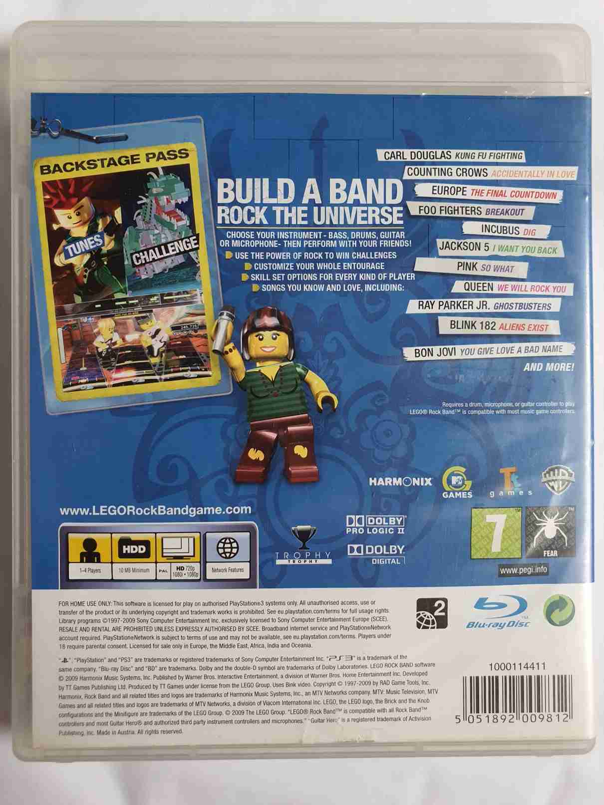 LEGO ROCKBAND-EN- 