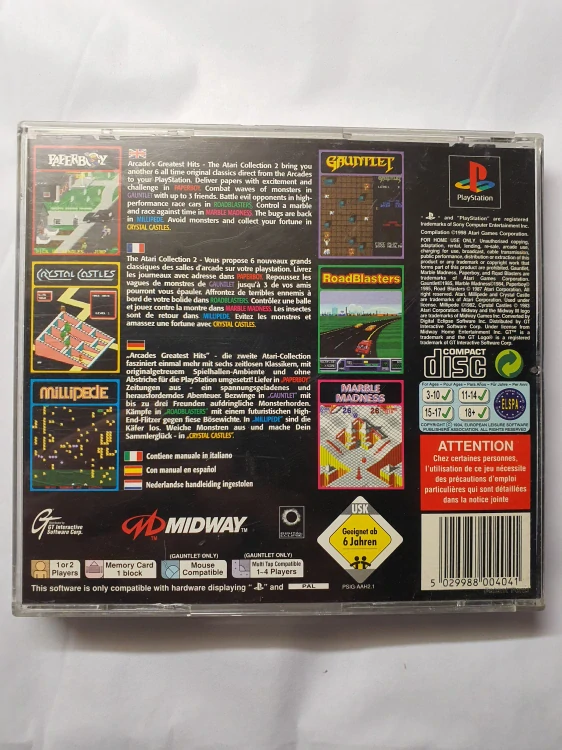 ARCADE,S GREATEST HITS - THE ATARI COLLECTION 2 -EN-