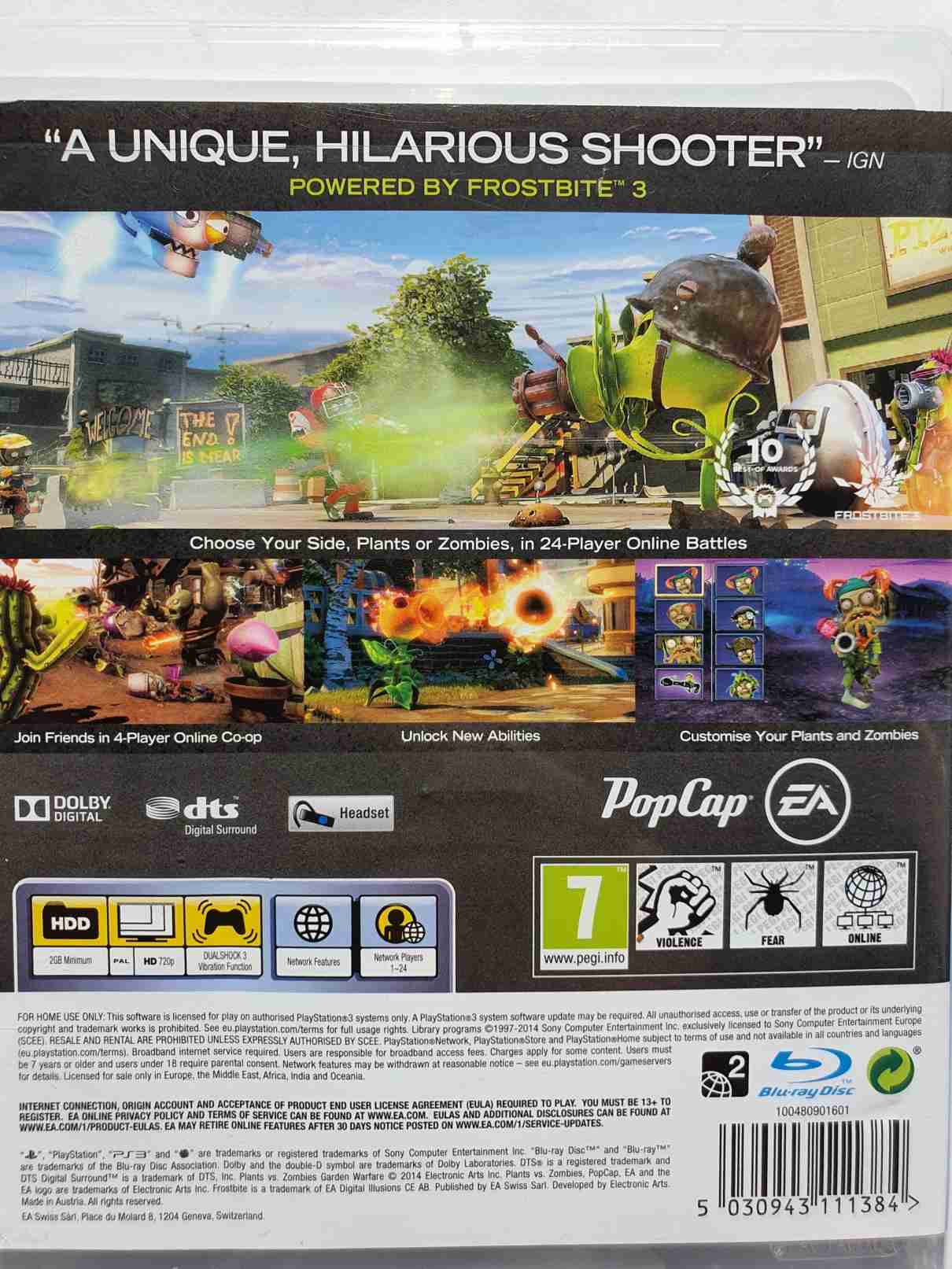 PLANTS VS ZOMBIES -GARDEN WARFARE -EN-