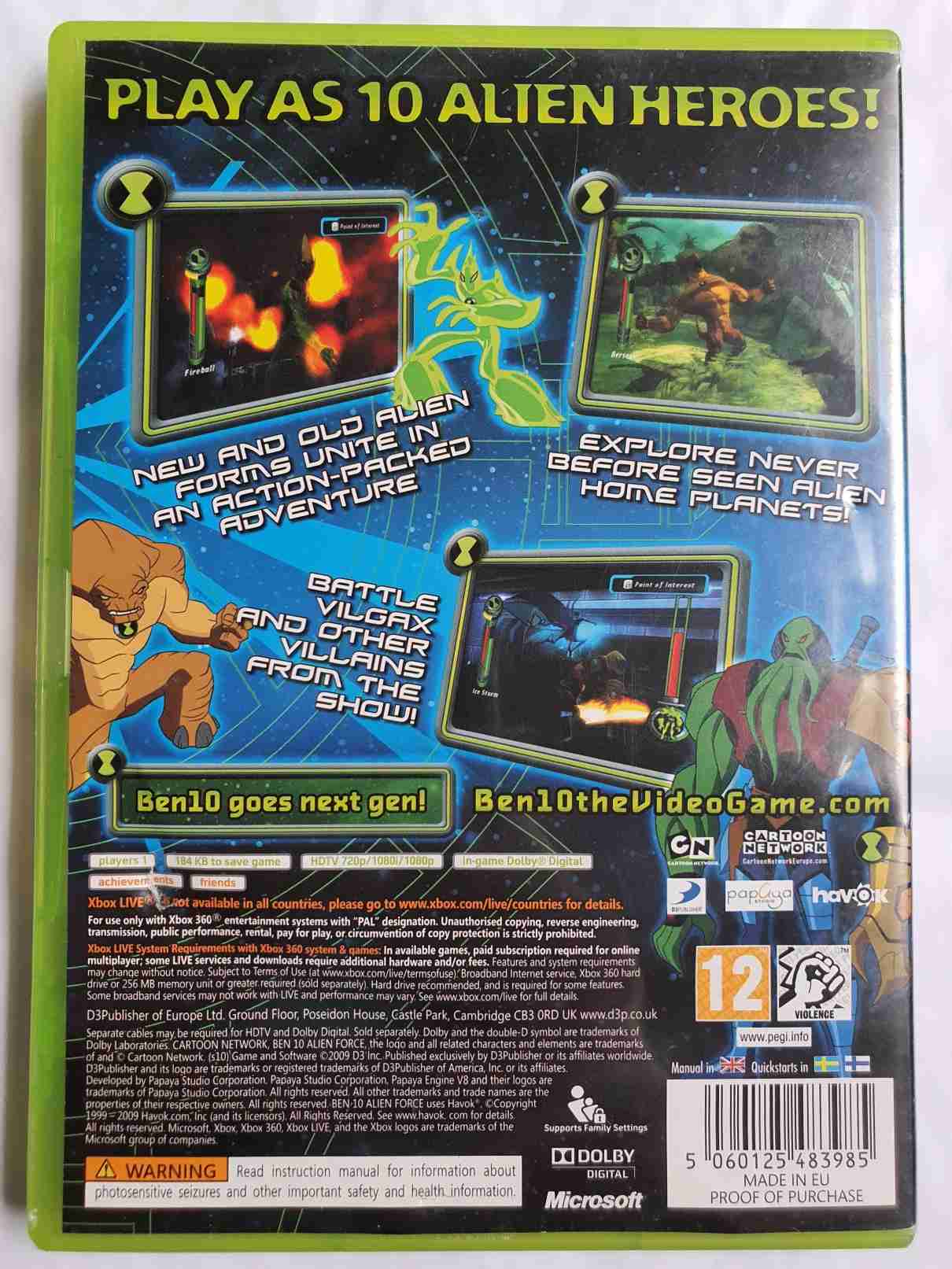 BEN 10 ALIEN FORCE-VILGAX ATTACKS-EN-