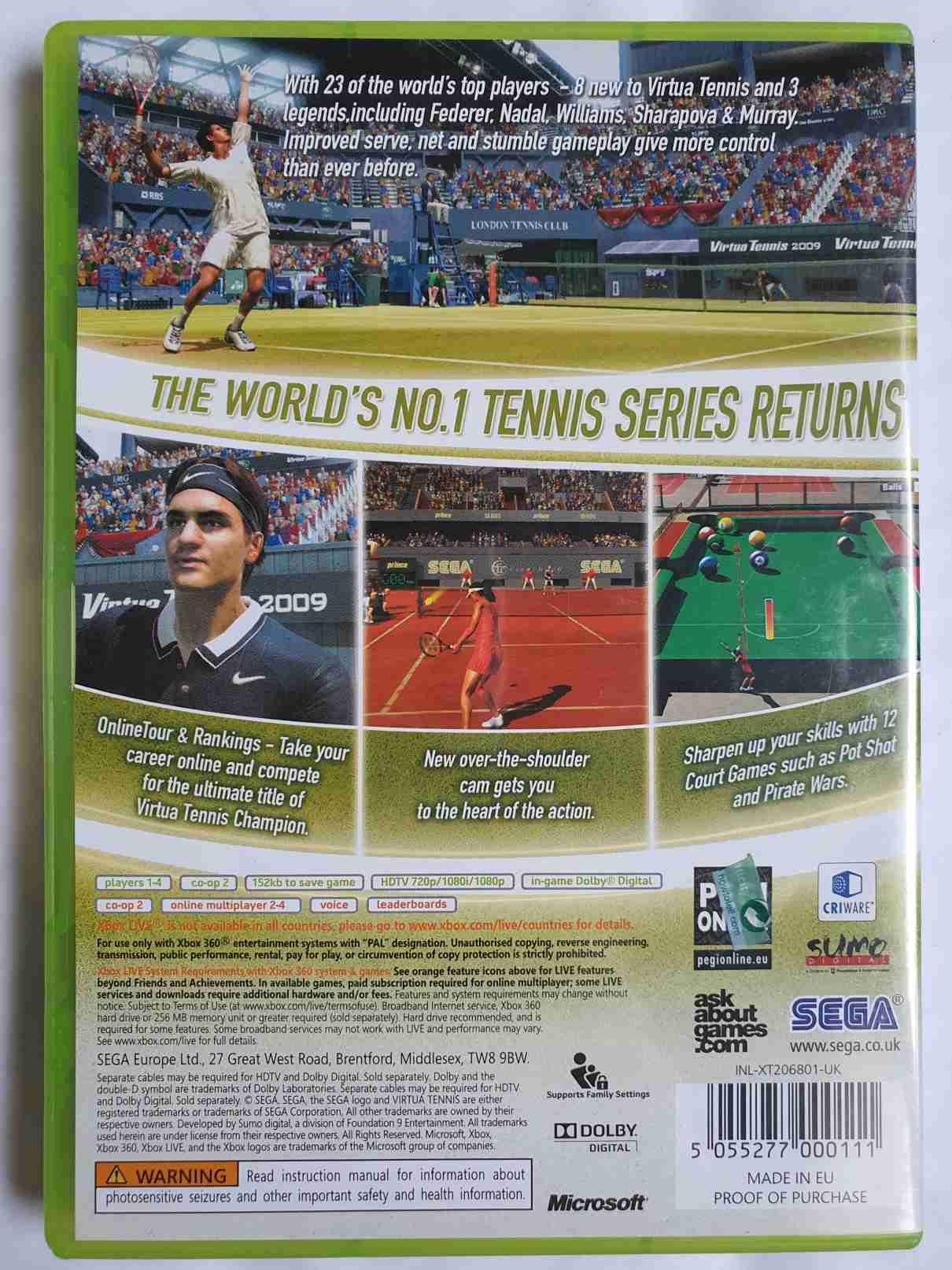 VIRTUA TENNIS 2009-EN-