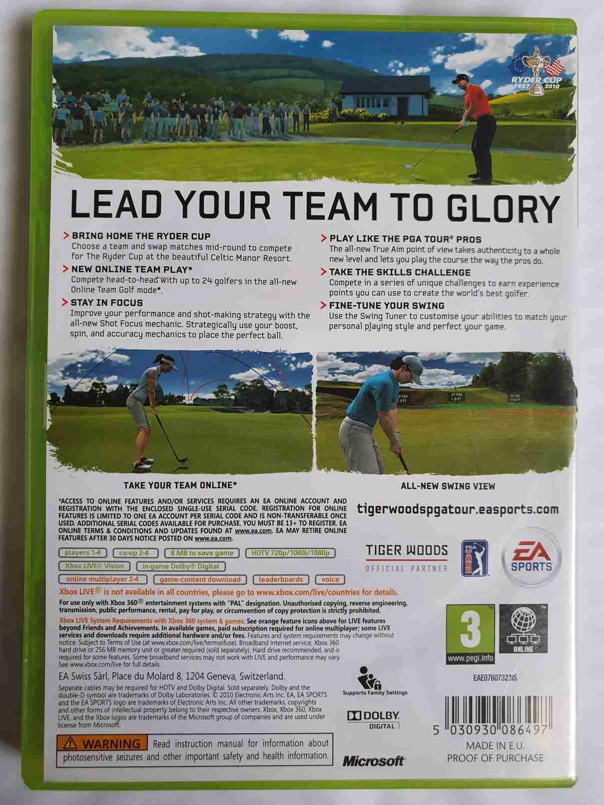 TIGER WOODS PGA TOUR 11-EN-