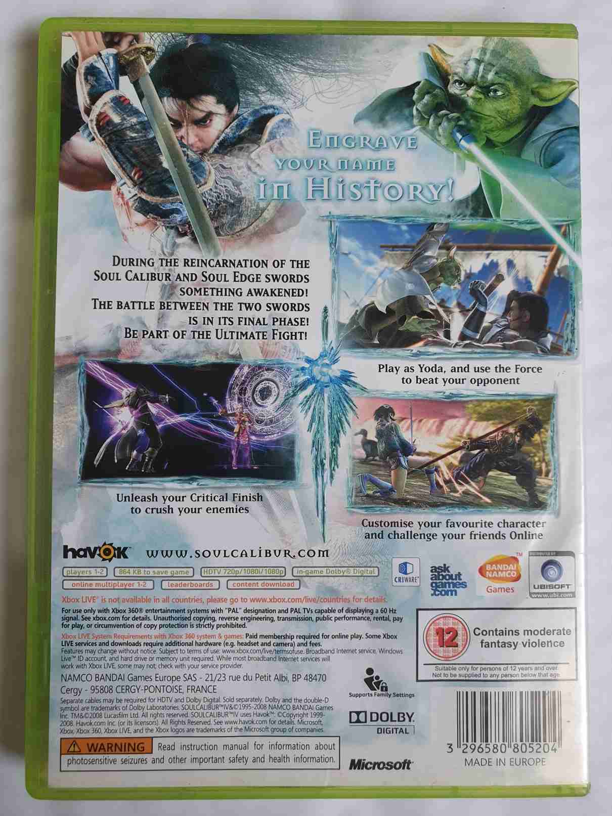 SOUL CALIBUR IV-EN-