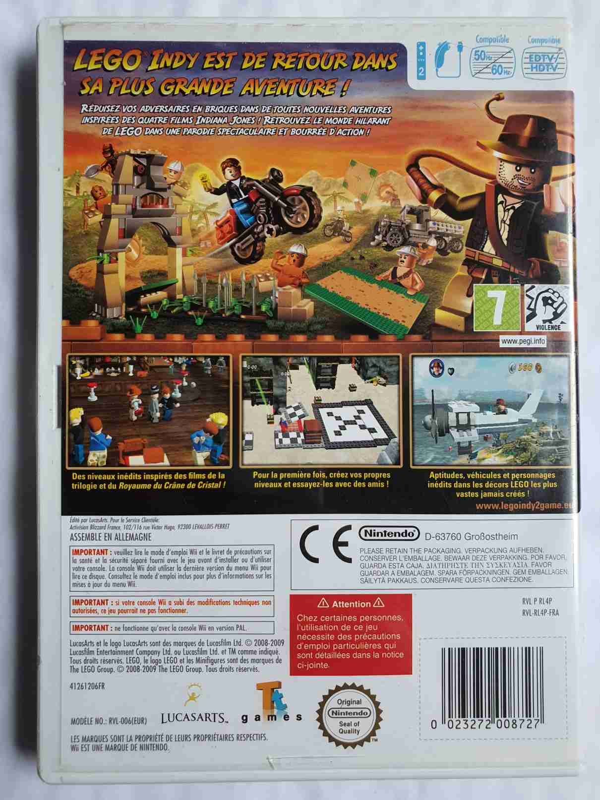 LEGO INDIANA JONES 2-EN-