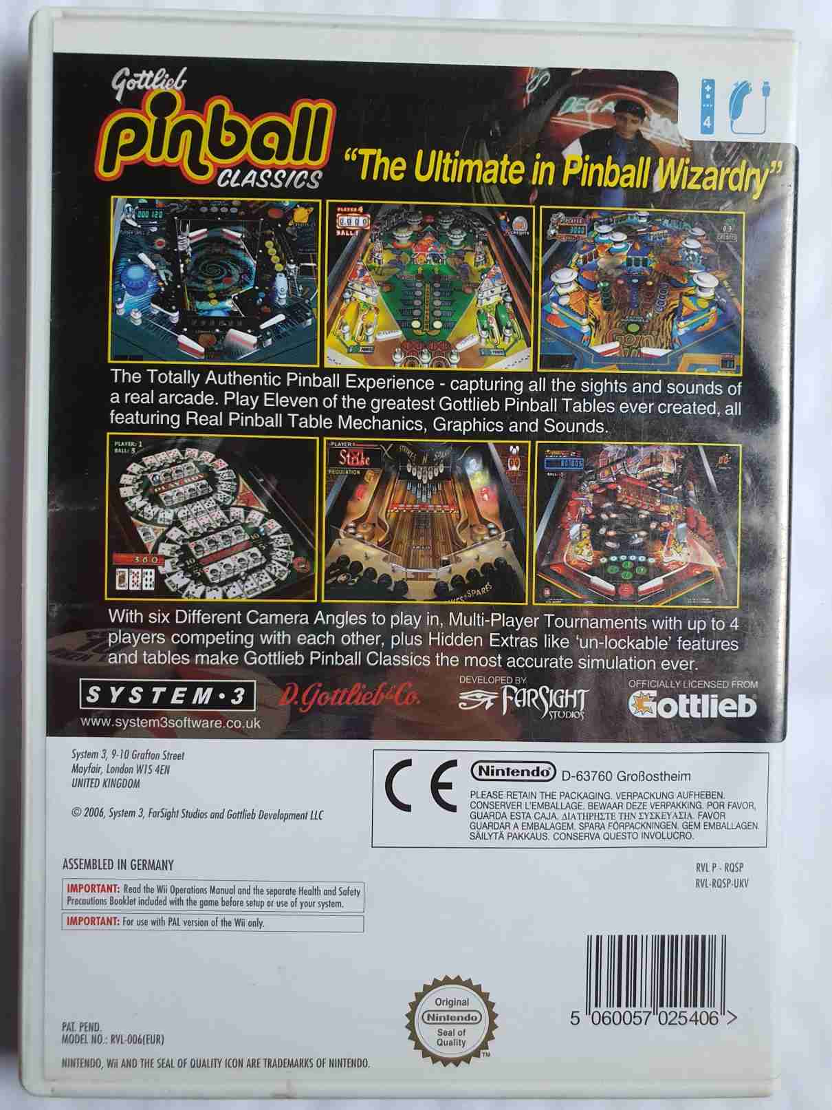 GOTTLIEB PINBALL CASSICS-EN-