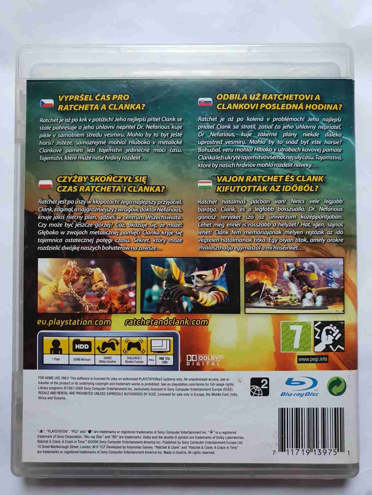 RATCHET AND CLANK - A CRACK IN TIME -EN-