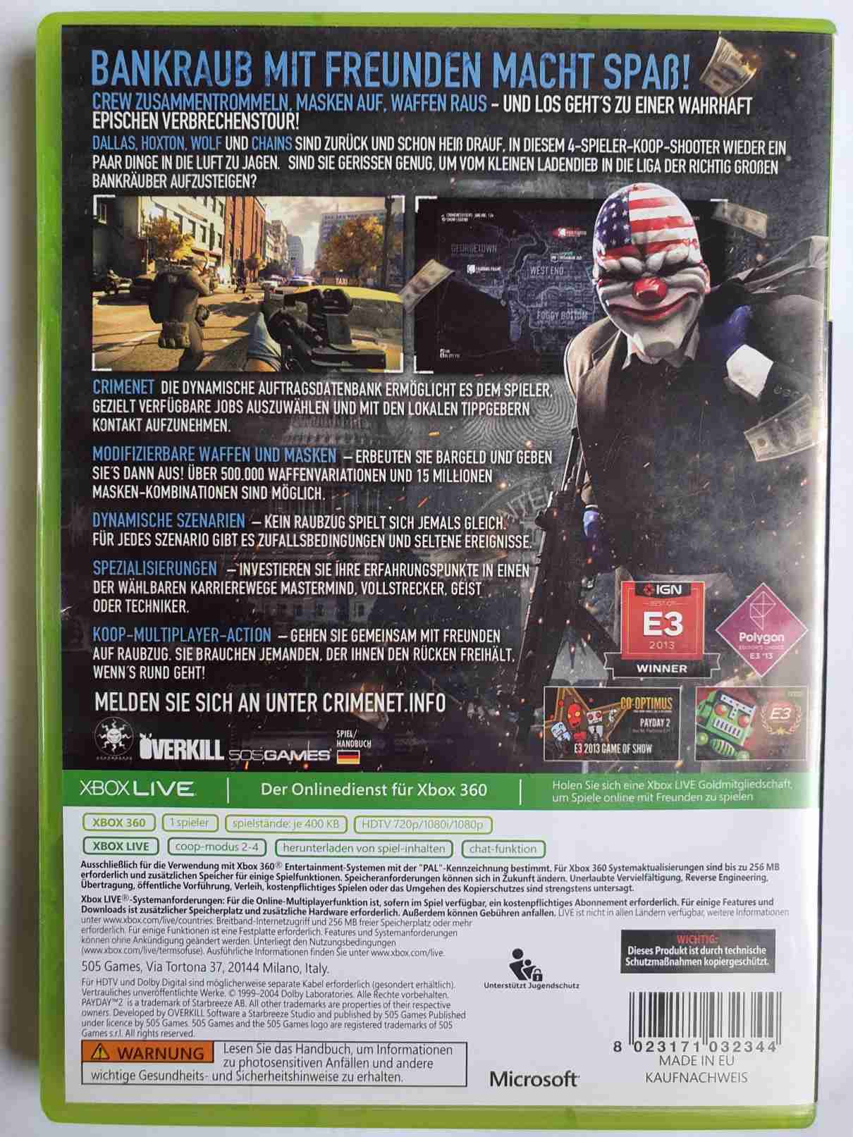 PAYDAY 2-DE-