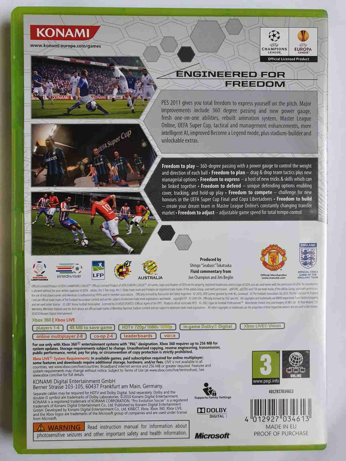 PRO EVOLUTION SOCER-PES 2011-EN-