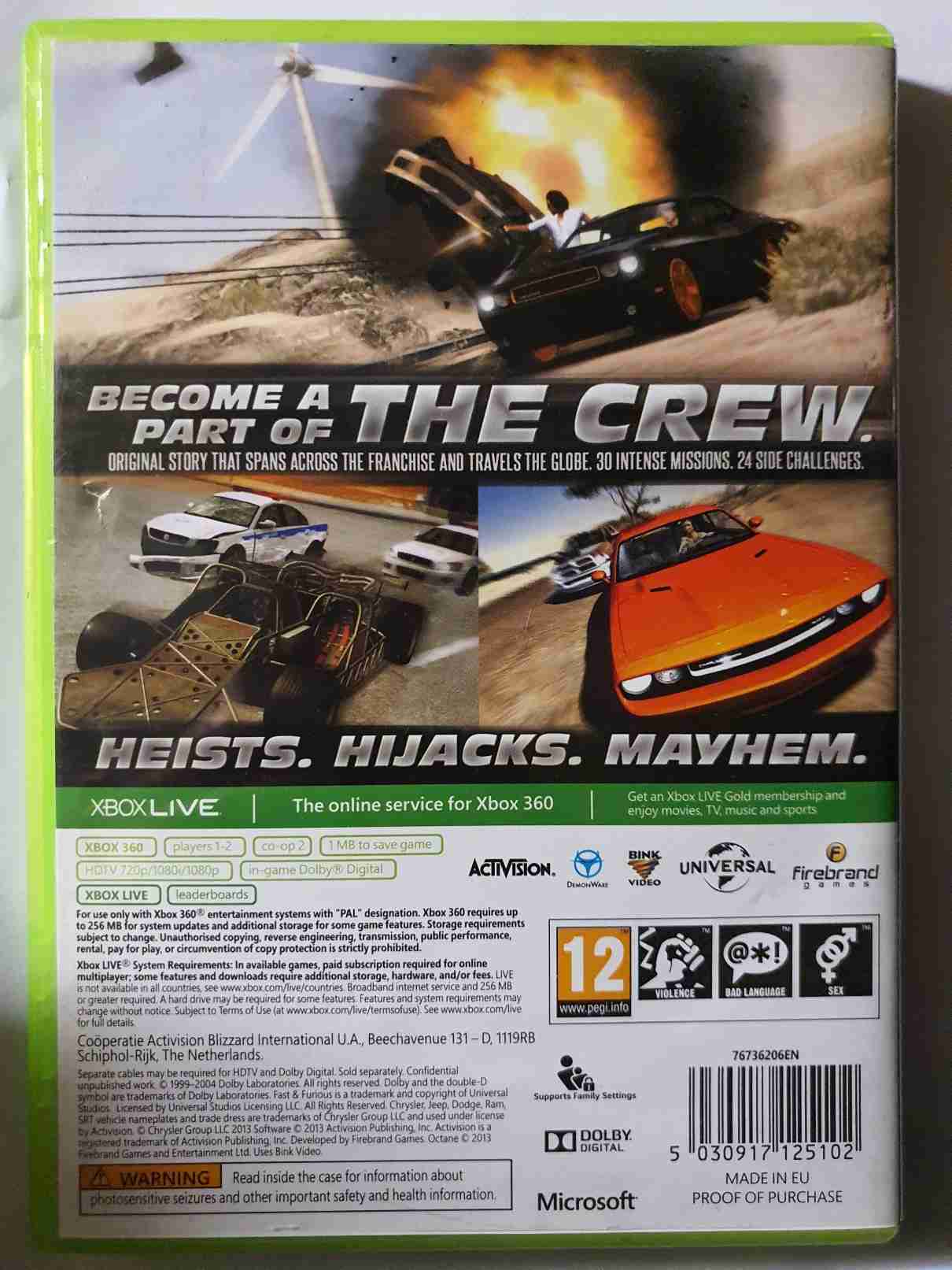 FAST AND FURIOUST SHOWDOWN-NTSC-
