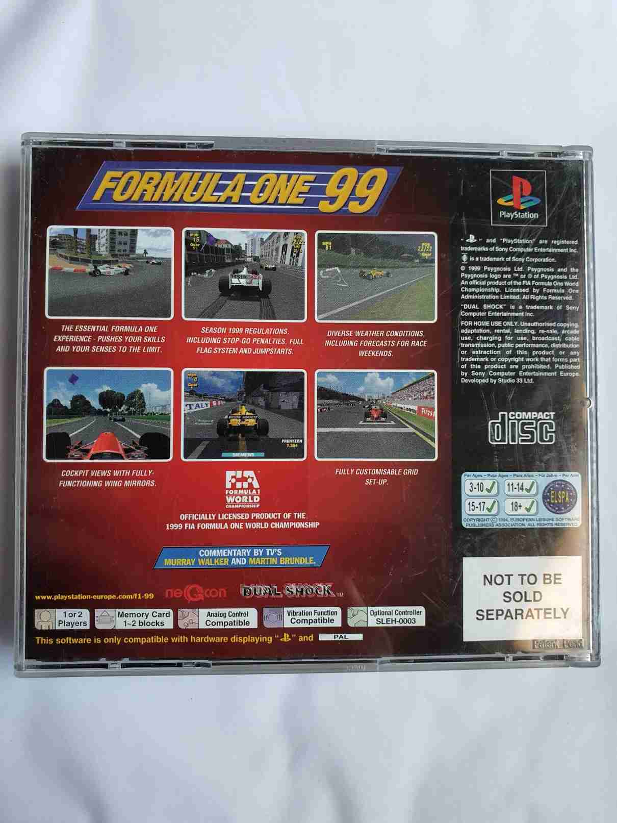 FORMULA ONE 99-EN-PAL-
