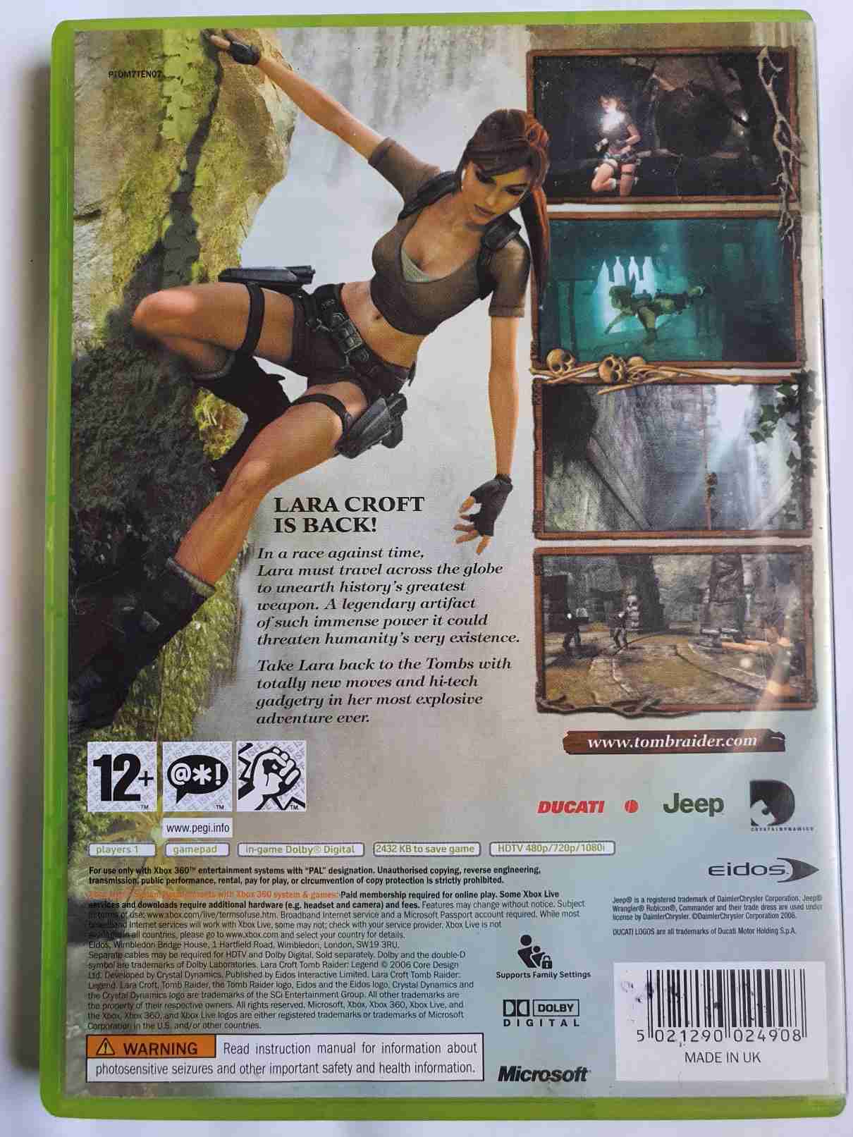 LARA CROFT TOMB RAIDER LEGEND-EN-