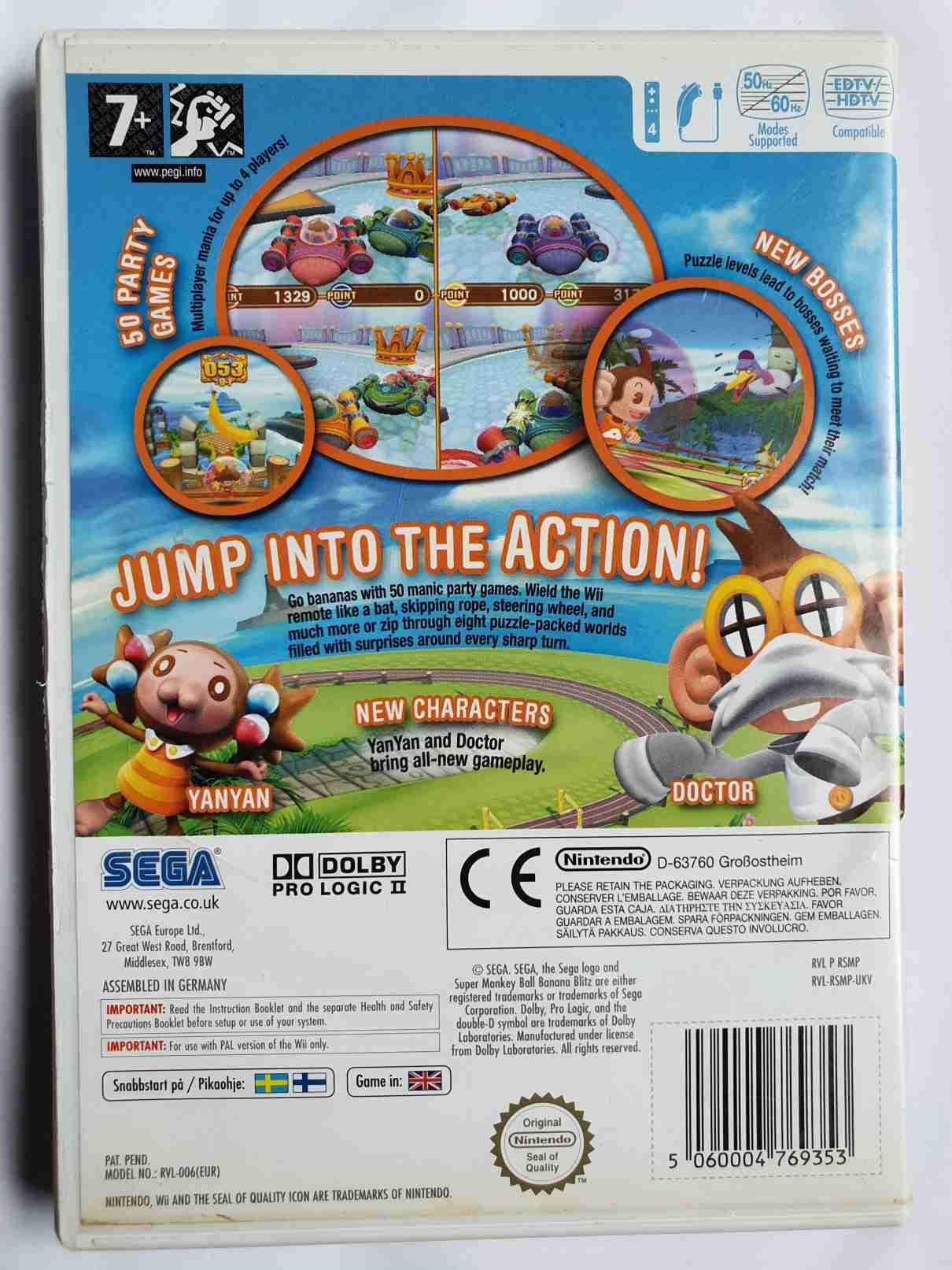 SUPER MONKEY BALL BANANA BLITZ-EN-