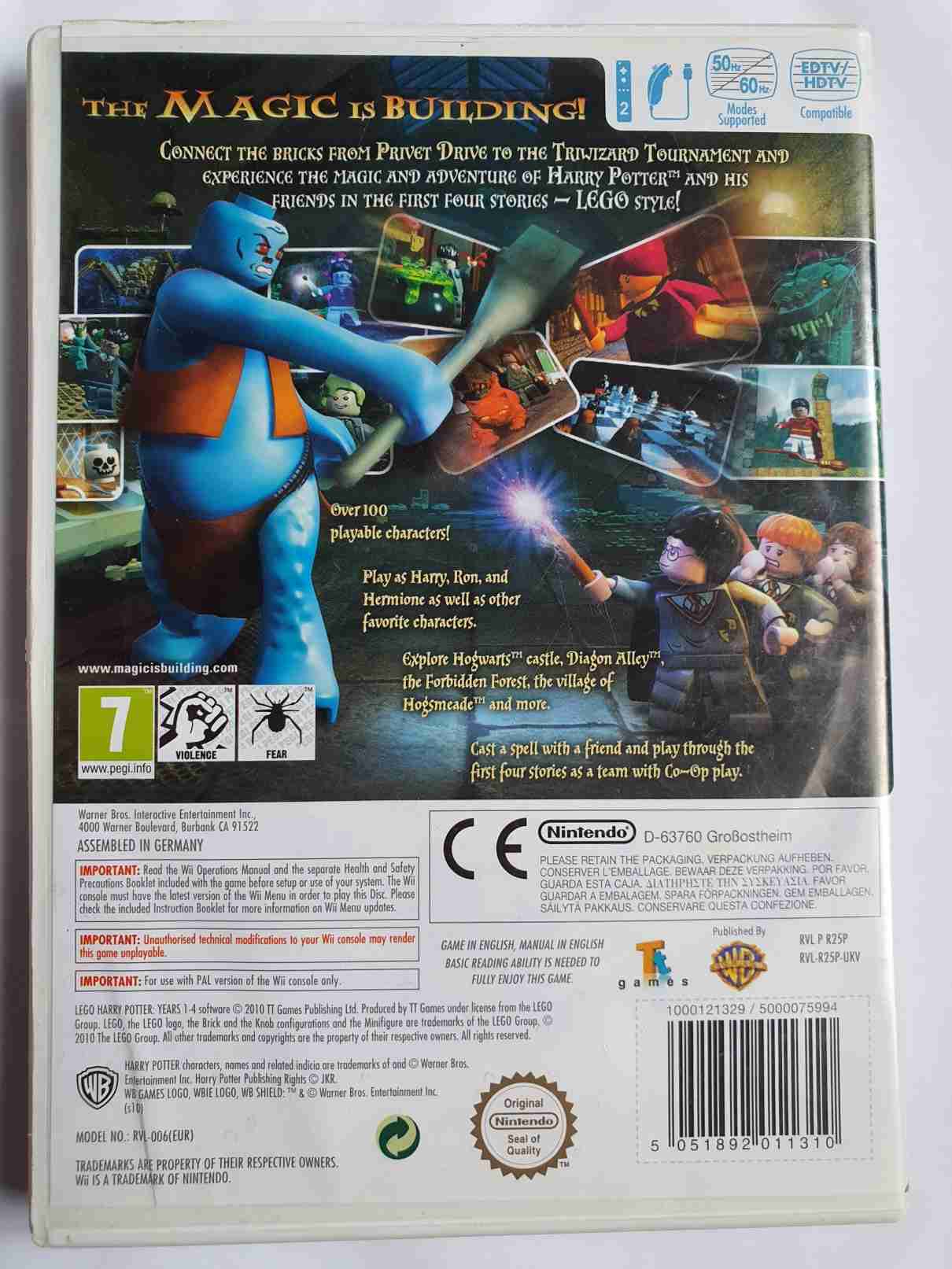 LEGO HARRY POTTER  YEARS 1-4-EN-