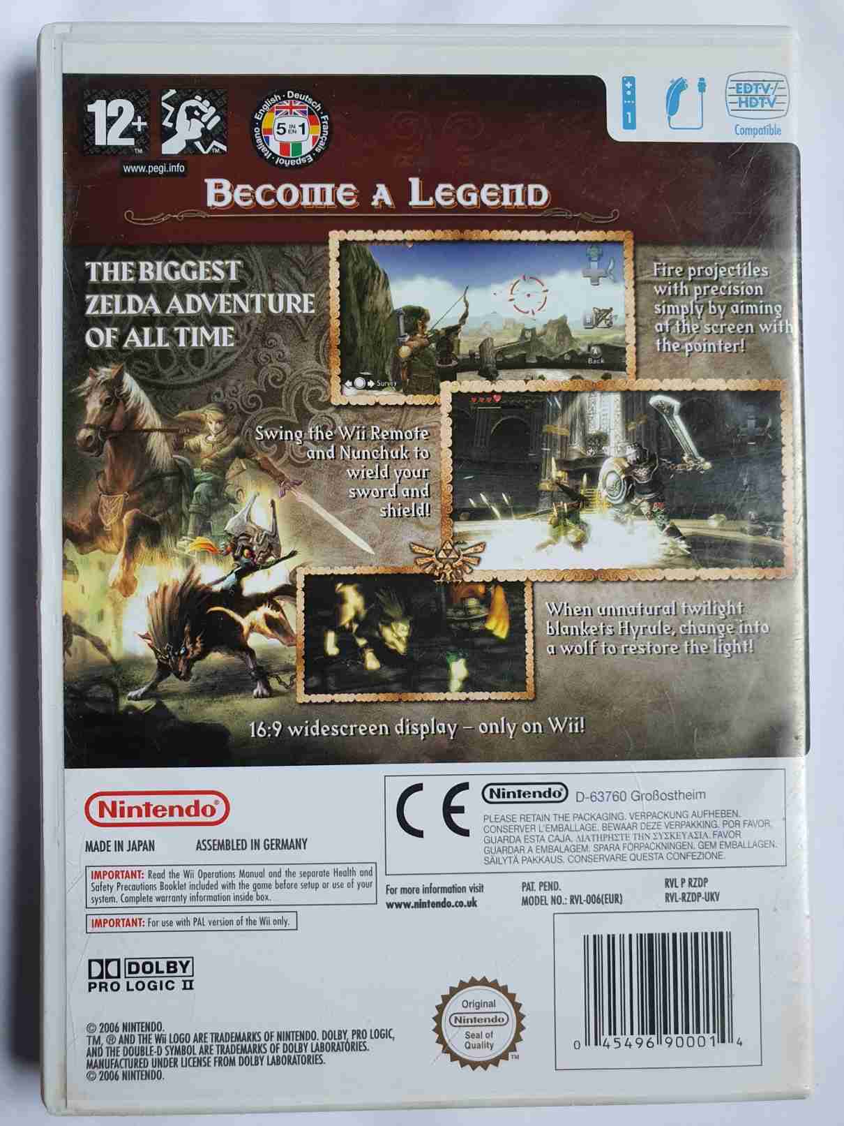 THE LEGEND OF ZELDA -TWILIGHT PRINCESS-EN-