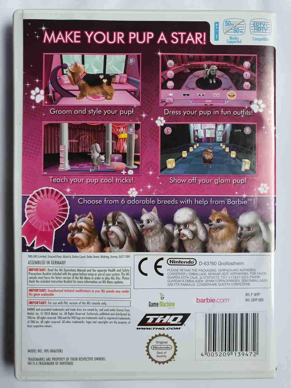 BARBIE GROM AND GLAM PLUS-EN-