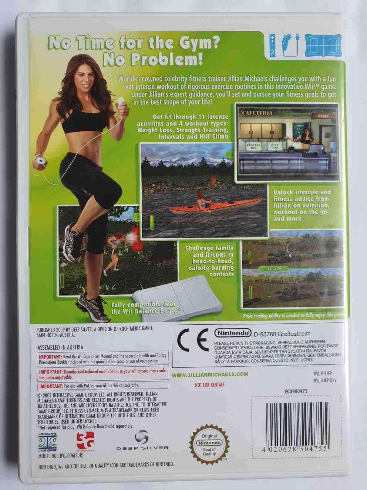 JILLIAN MICHAELS FITNES ULTIMATUM-EN