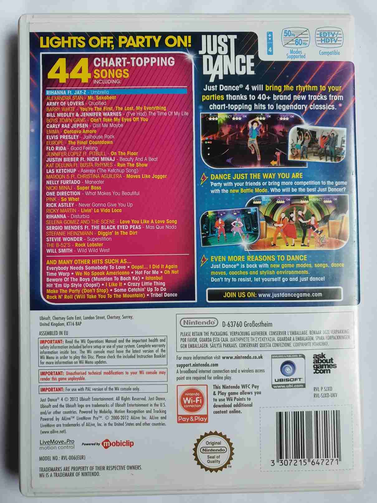 JUST DANCE 4 SPECIAL EDITION-EN-