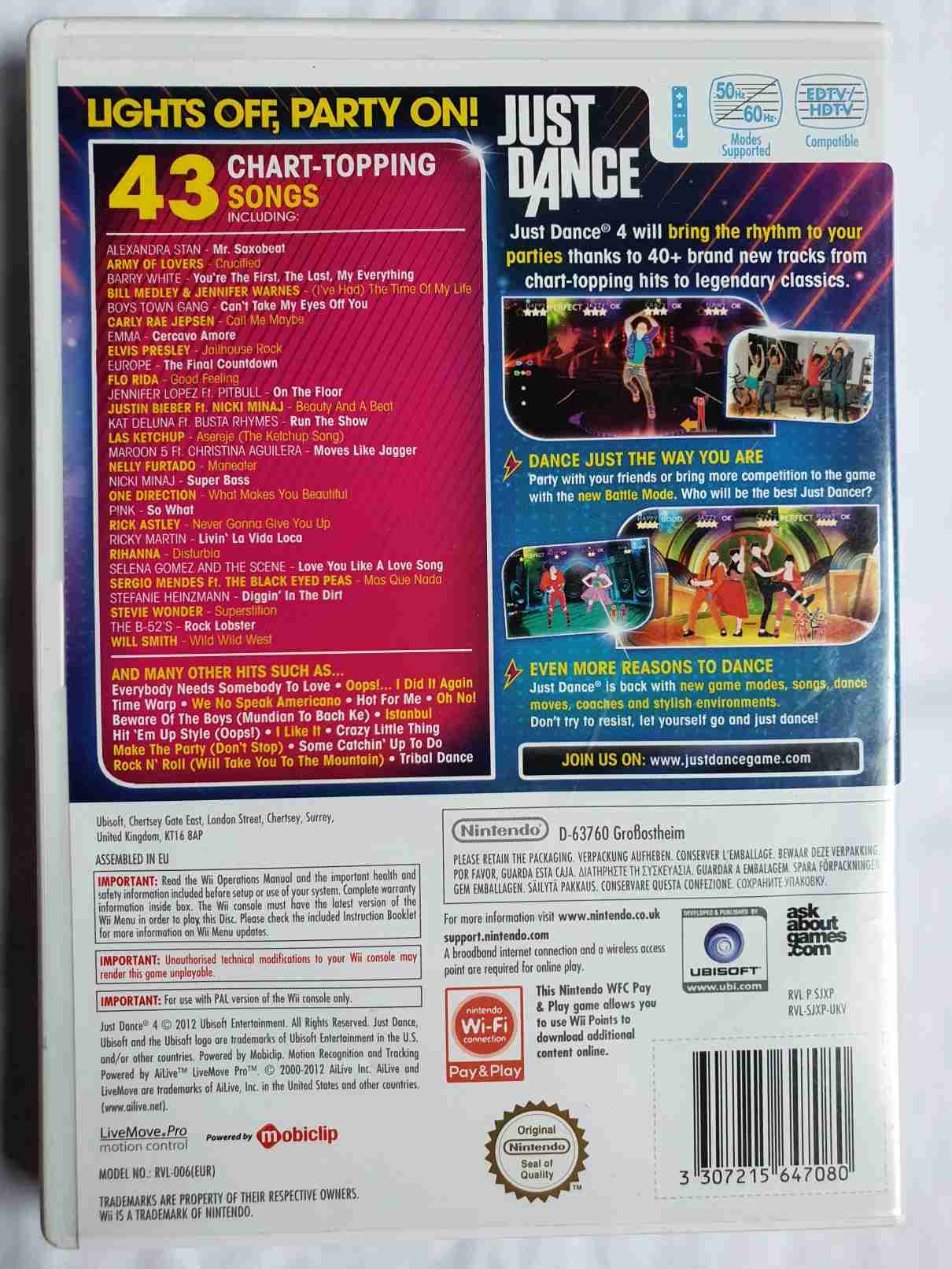 JUST DANCE 4-EN-