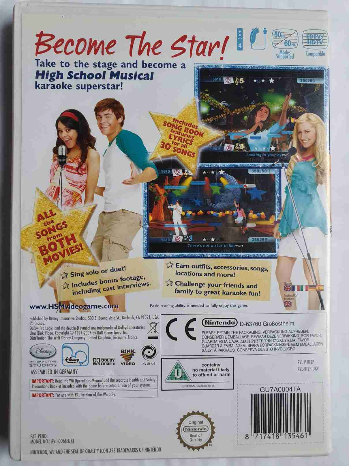 HIGH SCHOOL MUSICAL SING IT -EN-