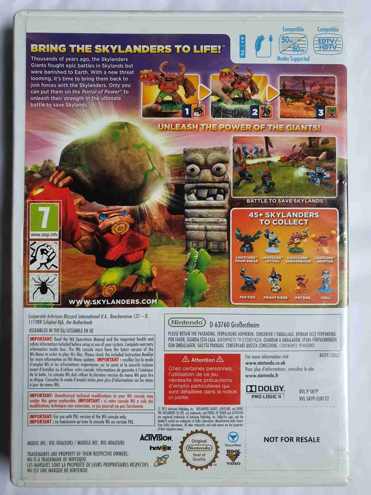 SKYLANDERS GIGANTS-EN-