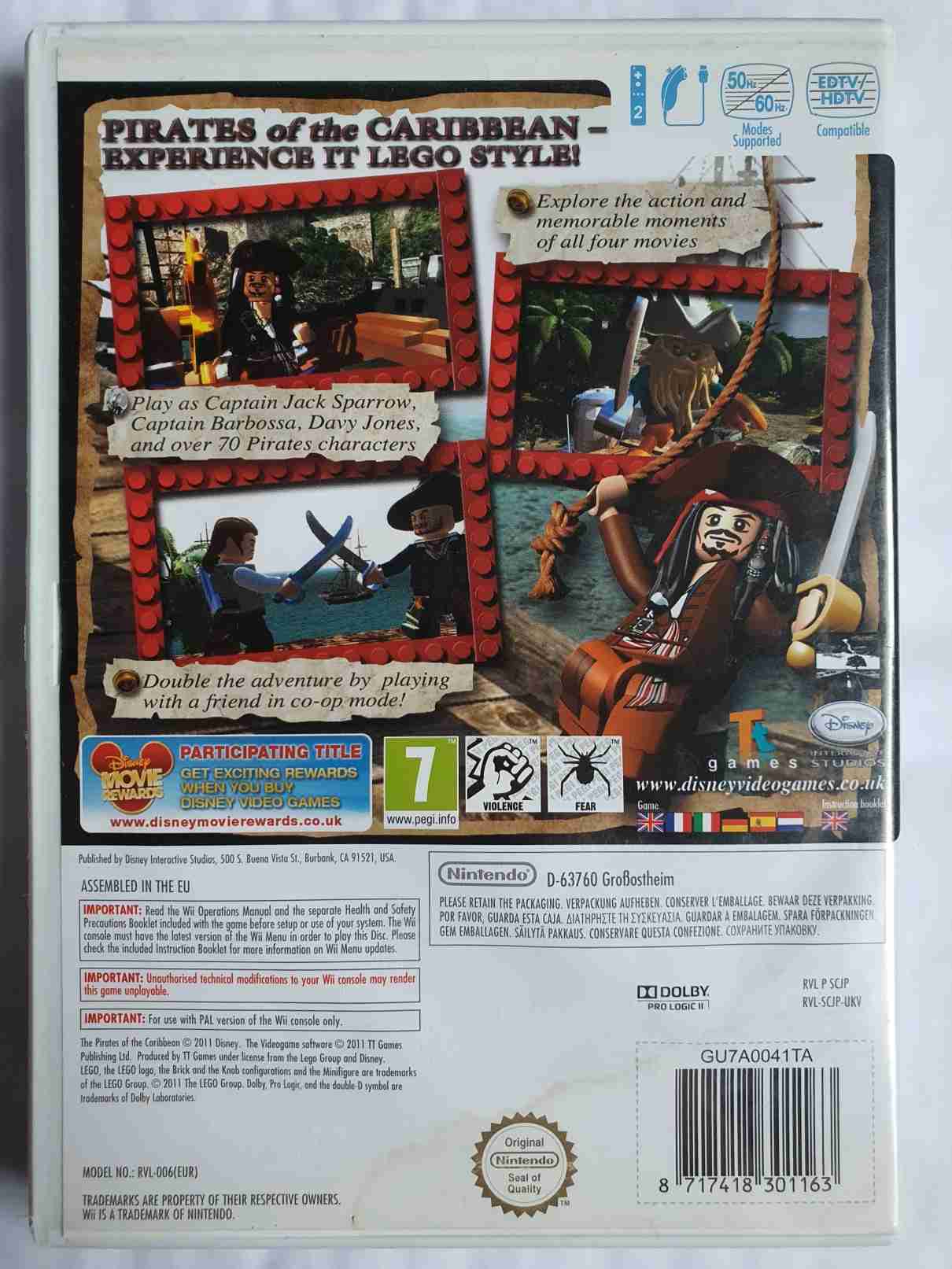 LEGO PIRATES OF THE CARIBBEAN THE VIDEO GAME-EN-