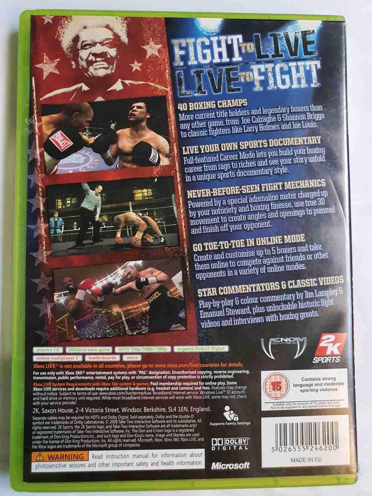 DON KING PRIZEFIGHTER-EN-