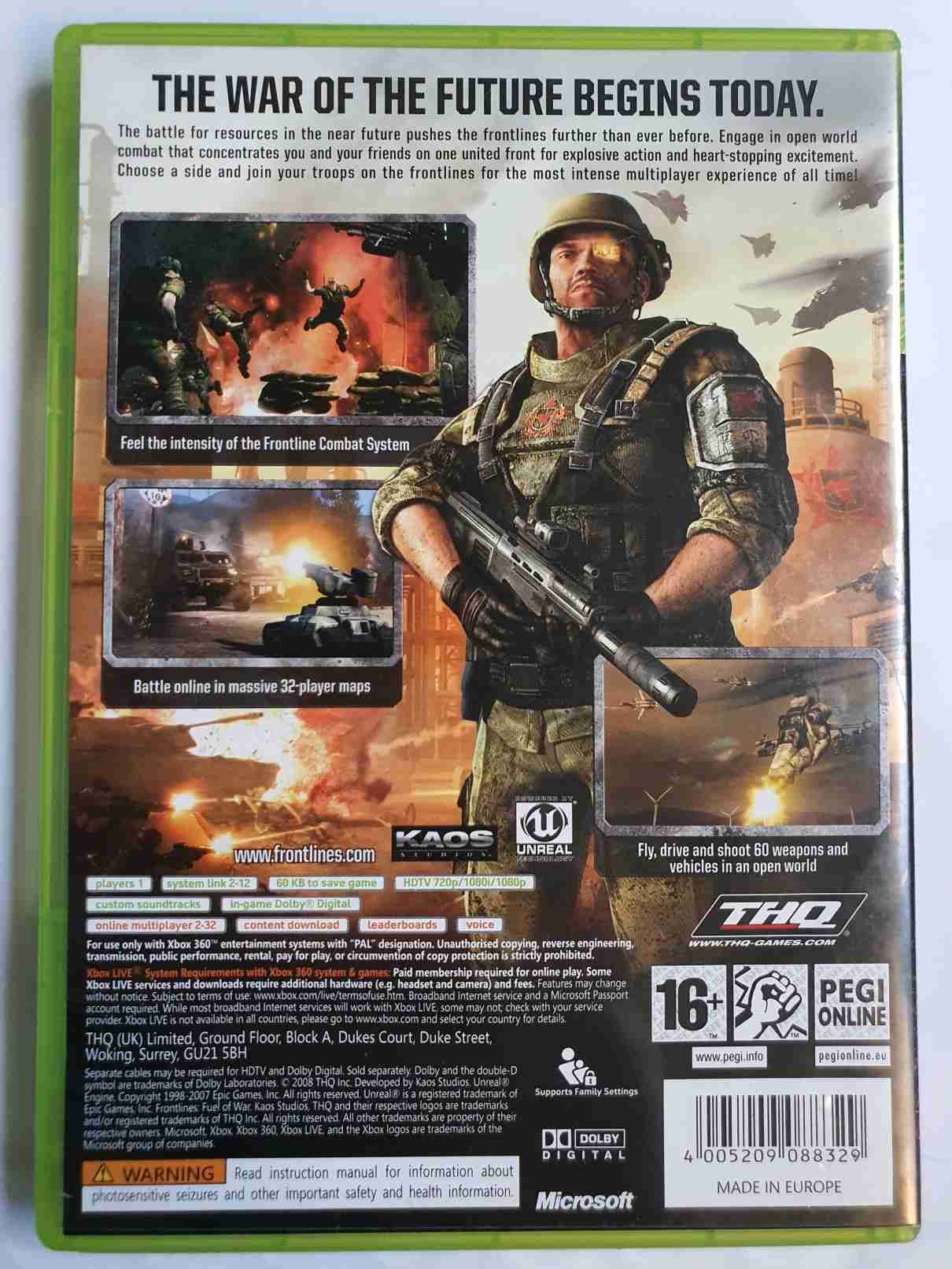 FRONTLINES FUEL OF WAR -EN-