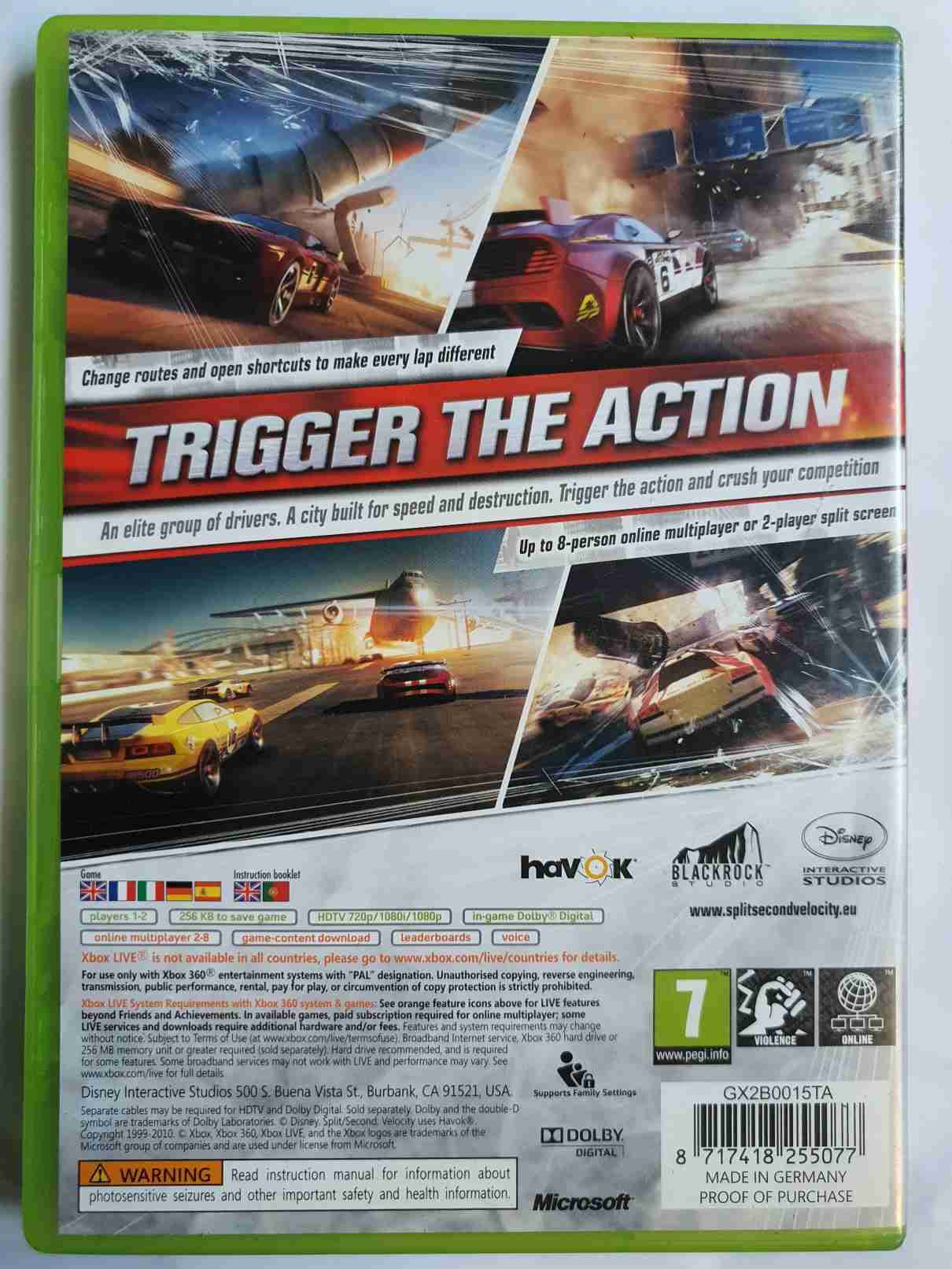SPLIT SECOND VELOCITY-EN-
