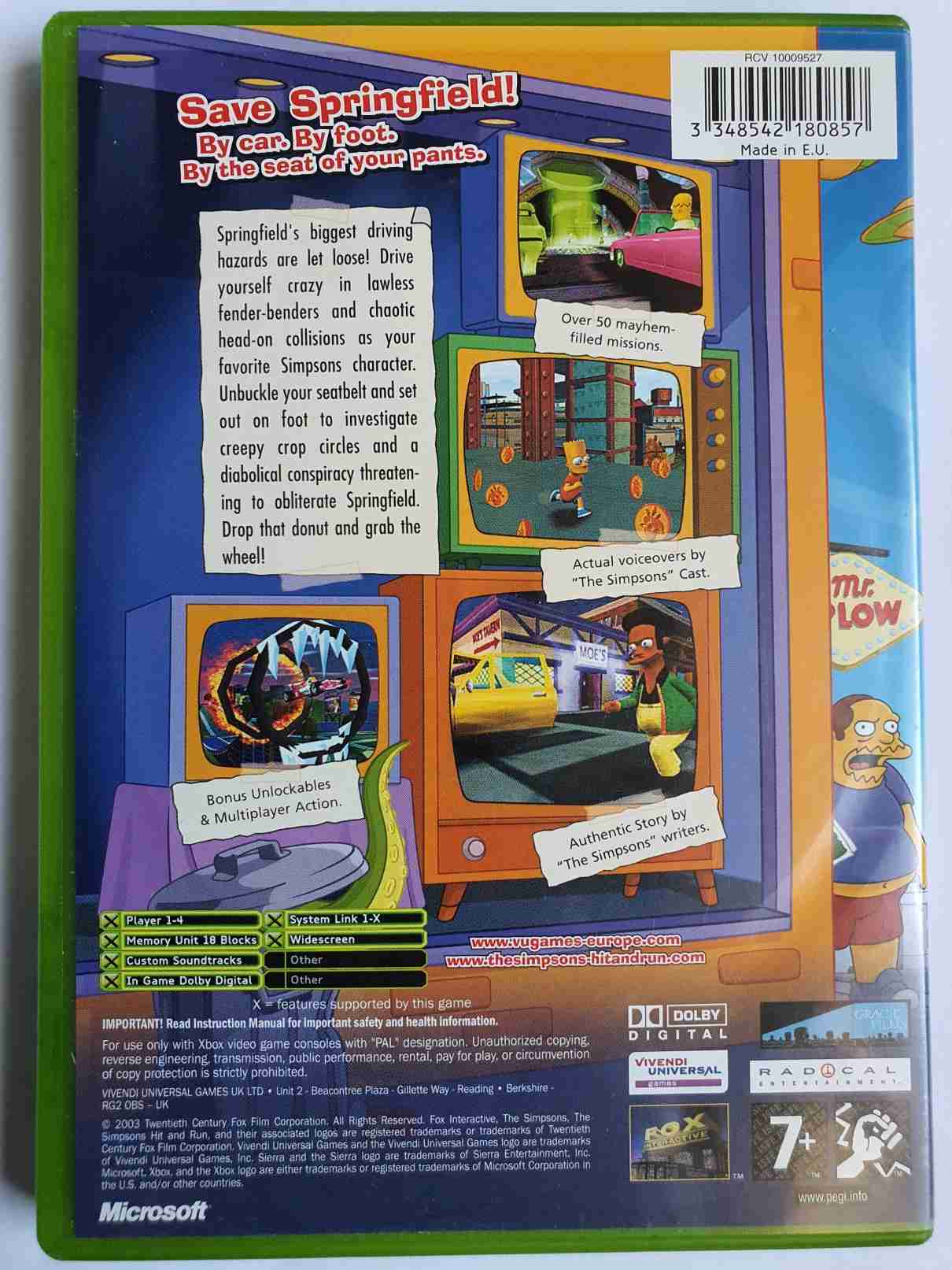 THE SIMPSONS HIT AND RUN-EN-