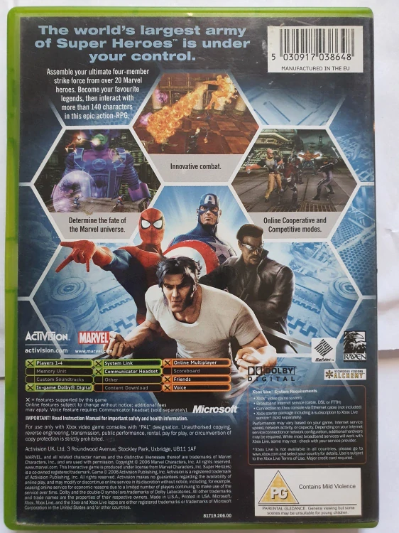 MARVEL ULTIMATE ALLIANCE -EN-