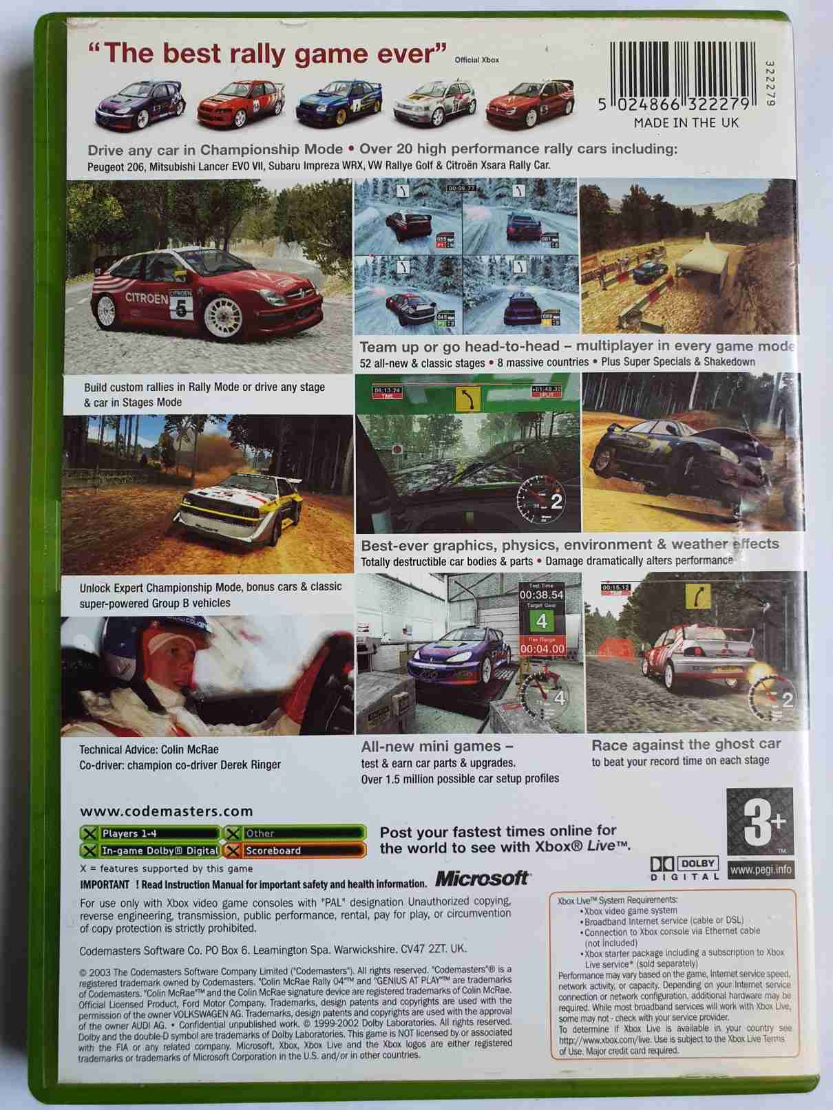 COLIN MCRAE RALLY 04-EN-
