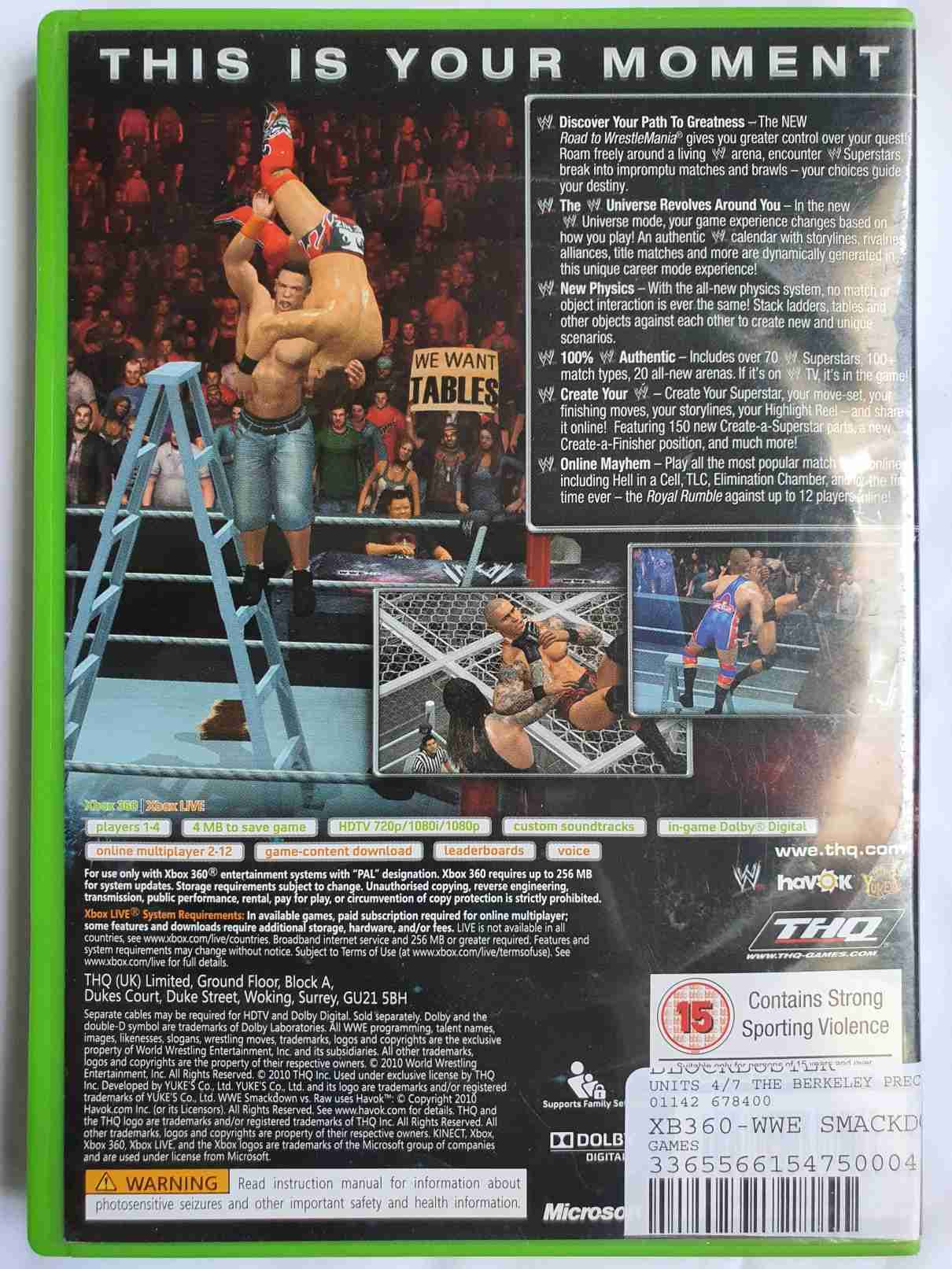 SMACK DOWN VS RAW 2011-EN-
