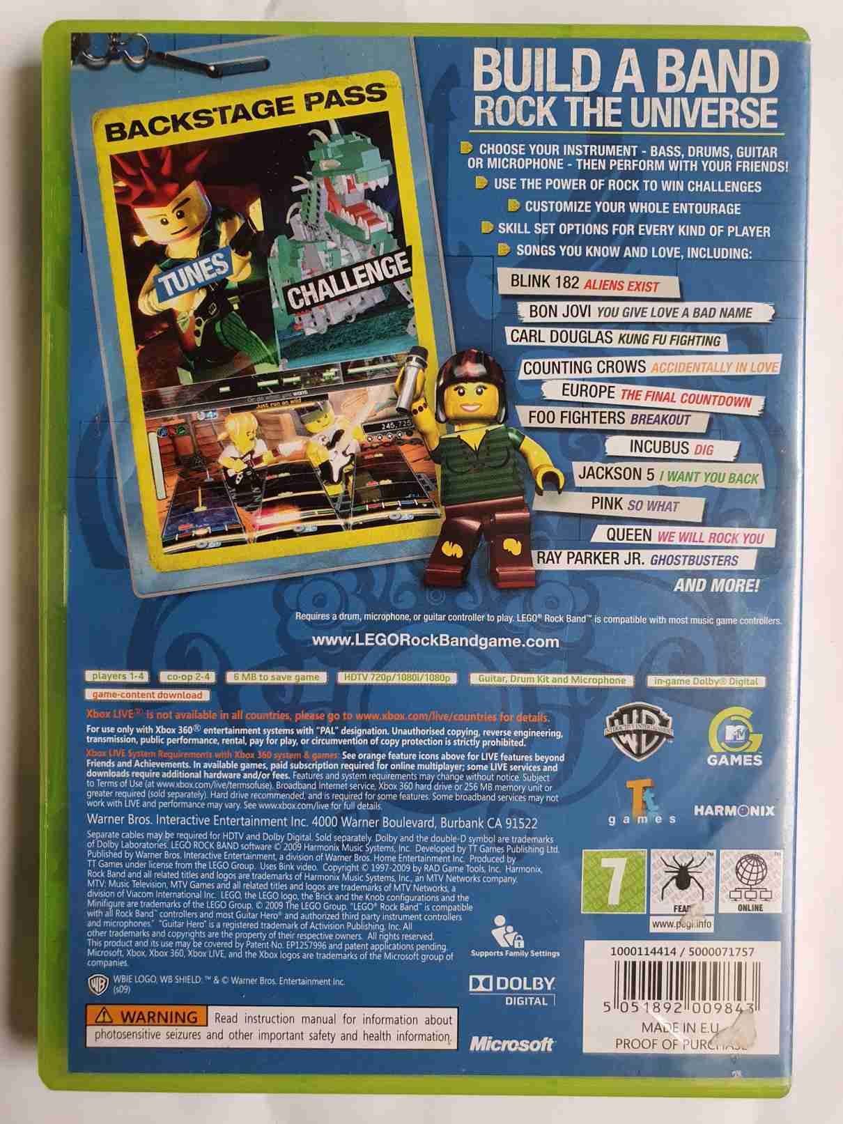 LEGO ROCK BAND-EN-