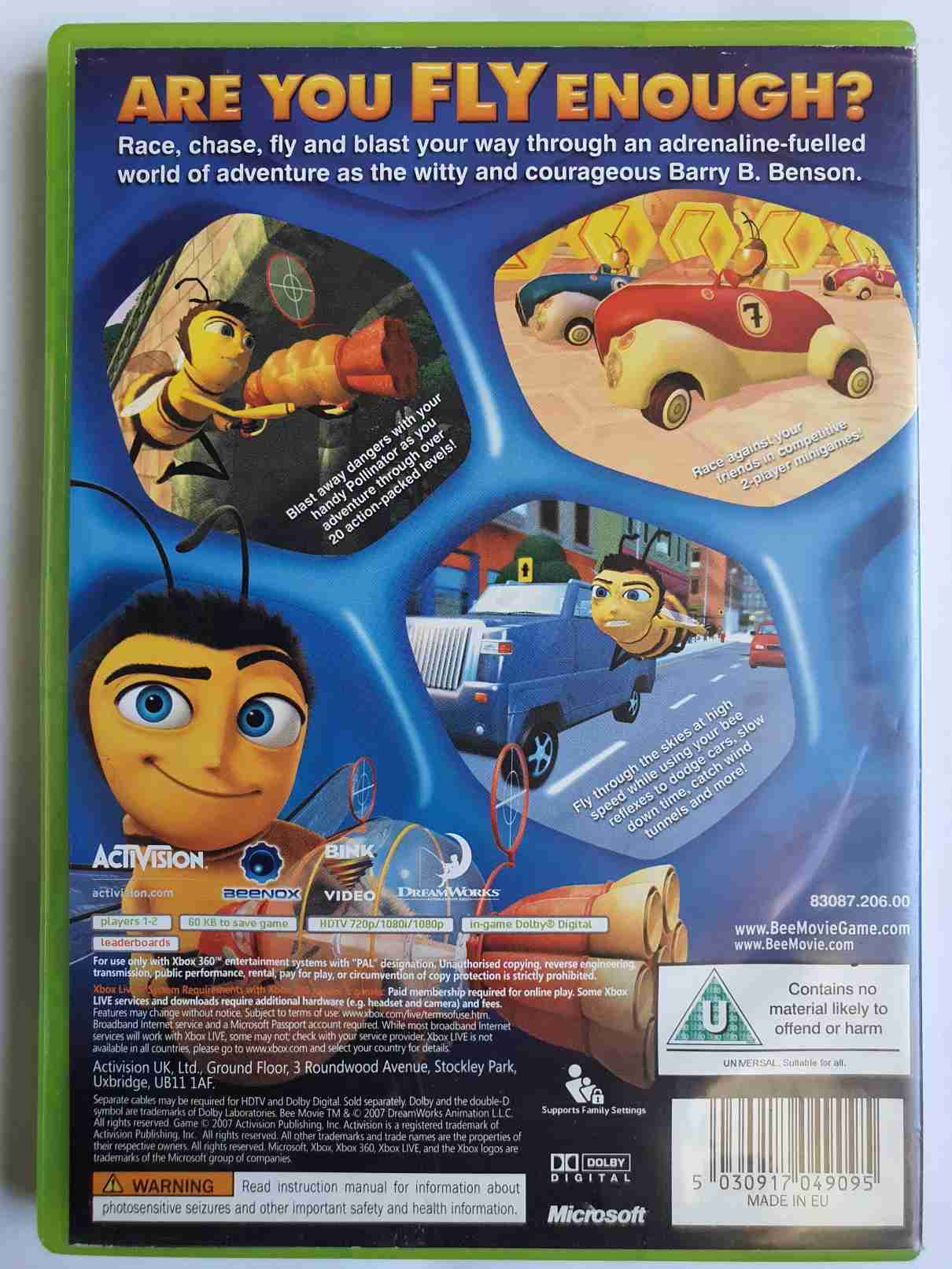 BEE MOVIE GAME-EN-