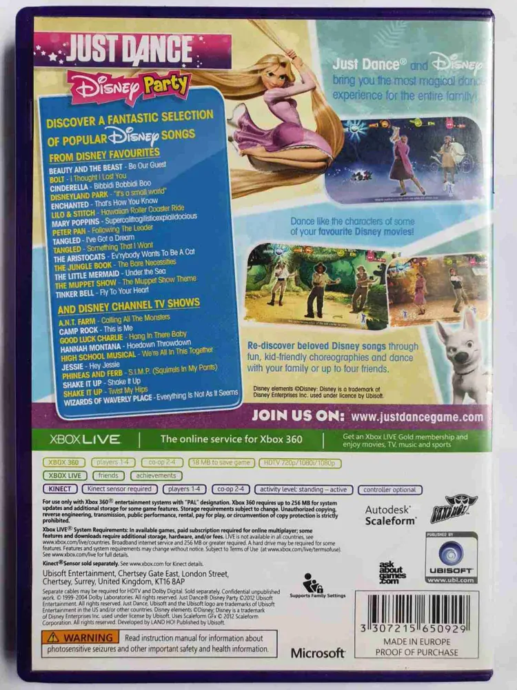 JUST DANCE DISNEY PARTY -EN- 