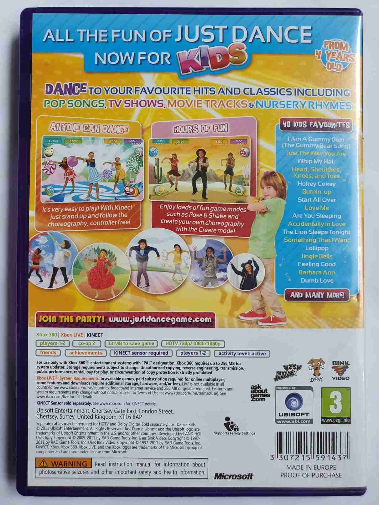 JUST DANCE KIDS-EN-