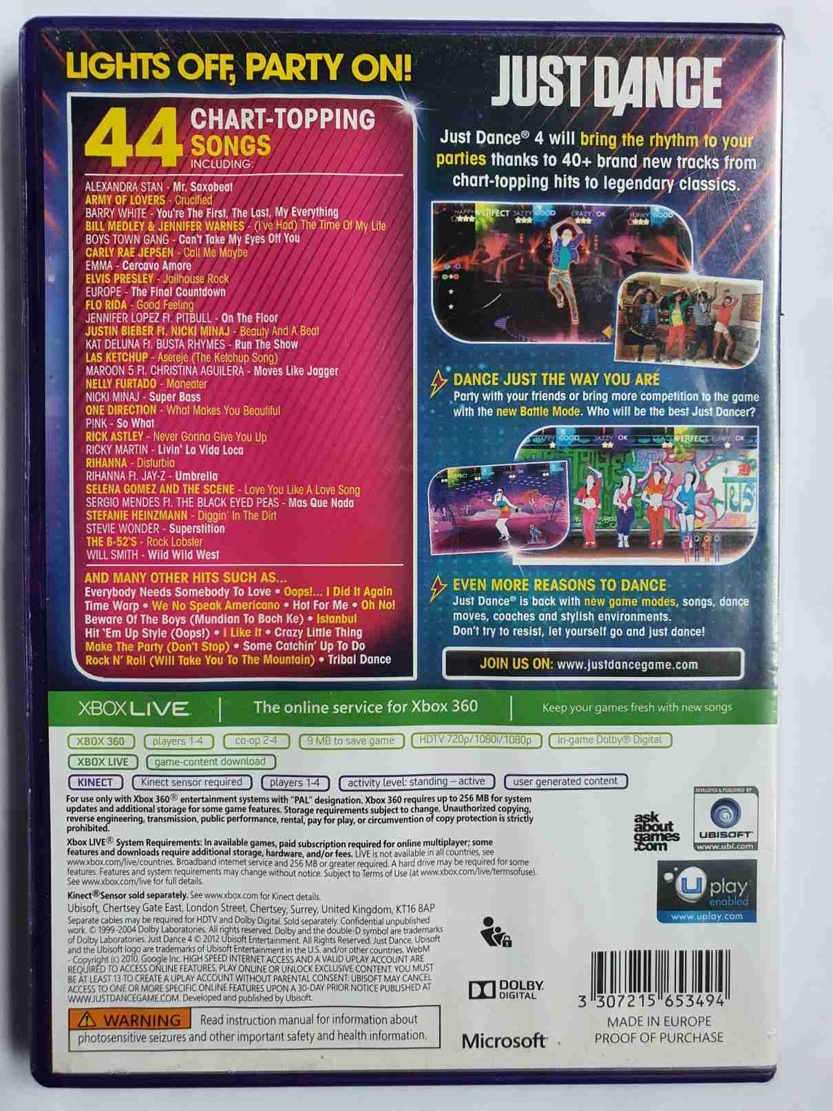 JUST DANCE 4-EN-