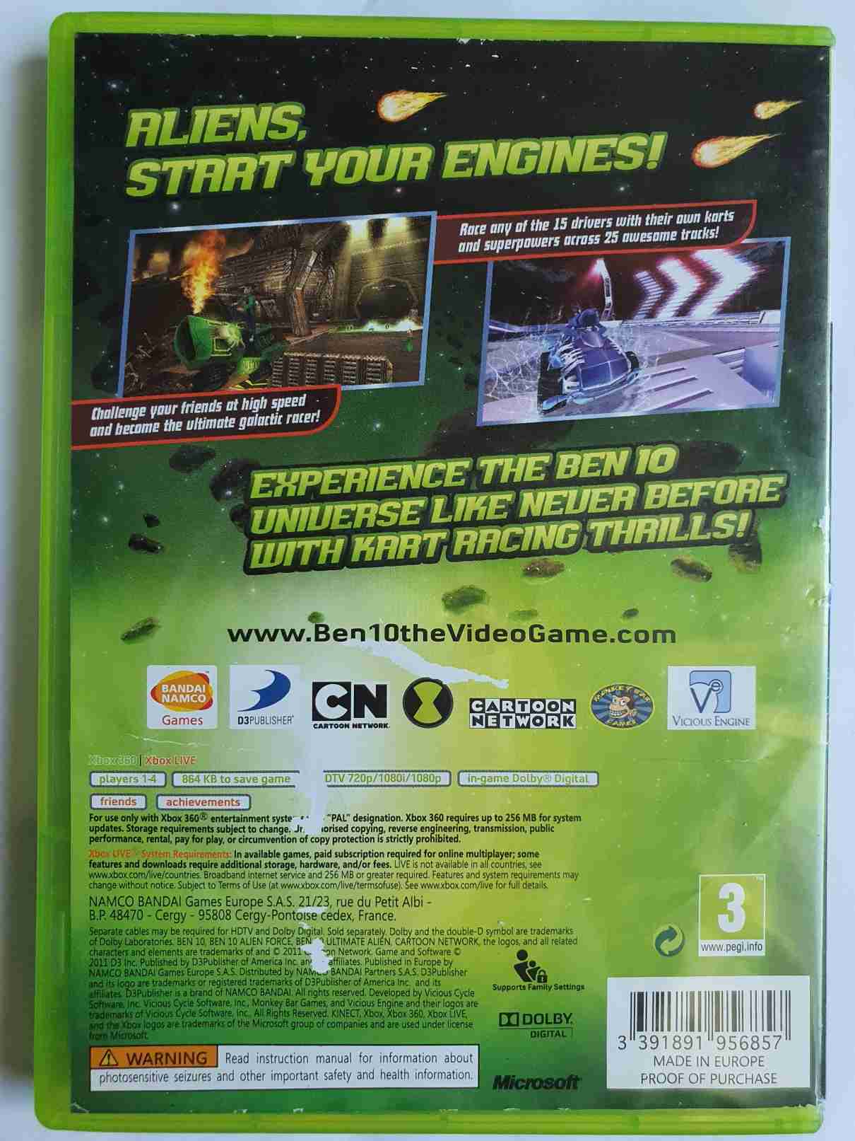 BEN 10 GALACTIC RACING-EN-