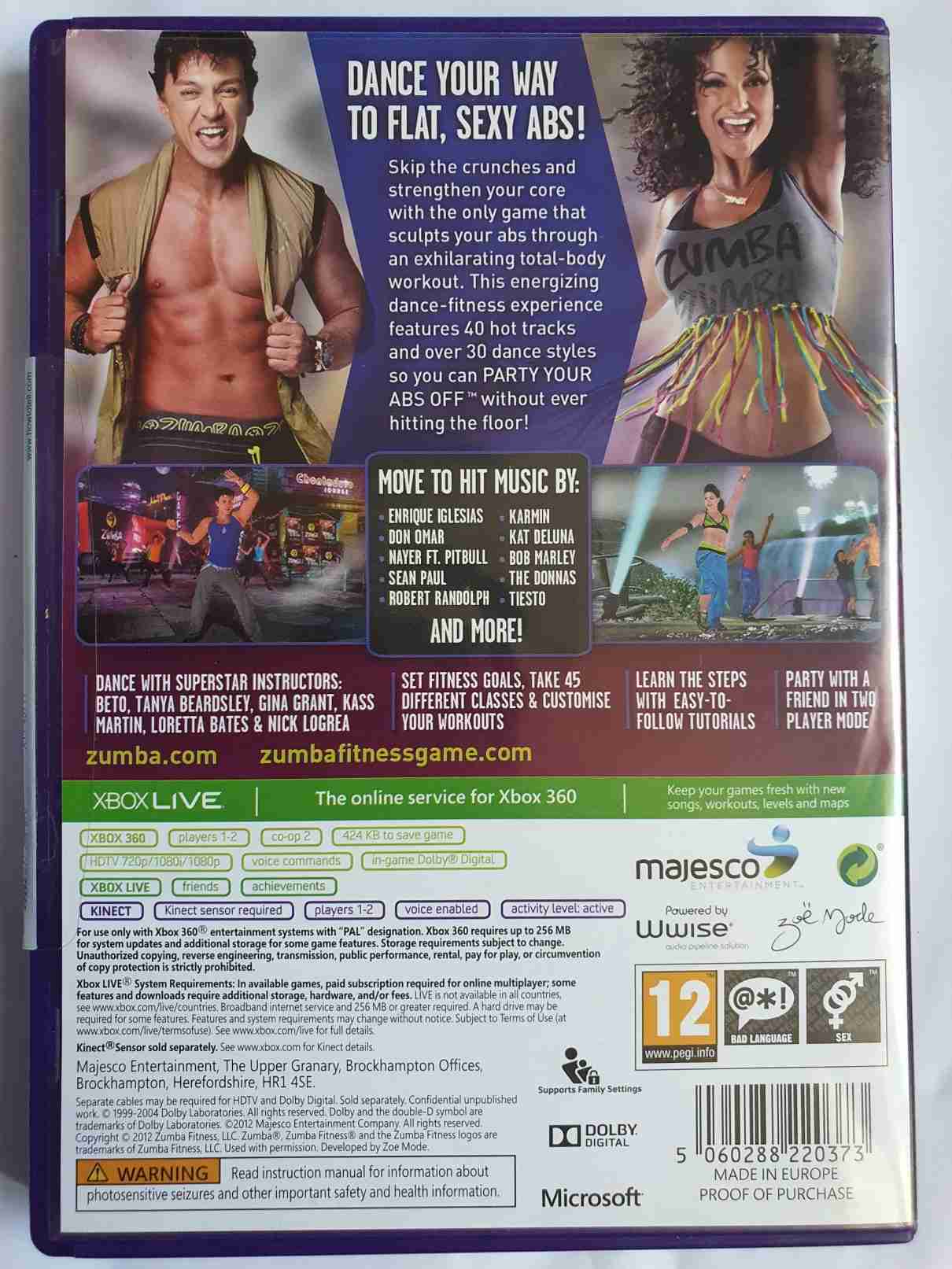 ZUMBA FITNES CORE-EN.