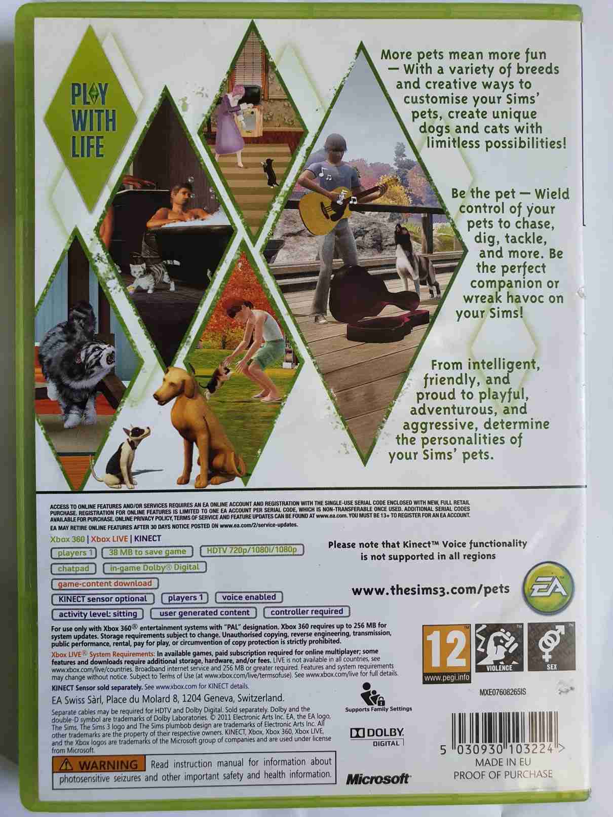 THE SIMS 3 PETS-EN-