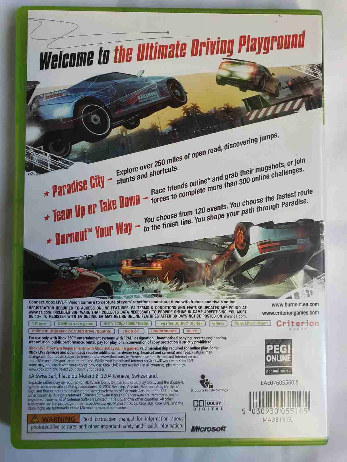 BURNOUT PARADISE-EN-