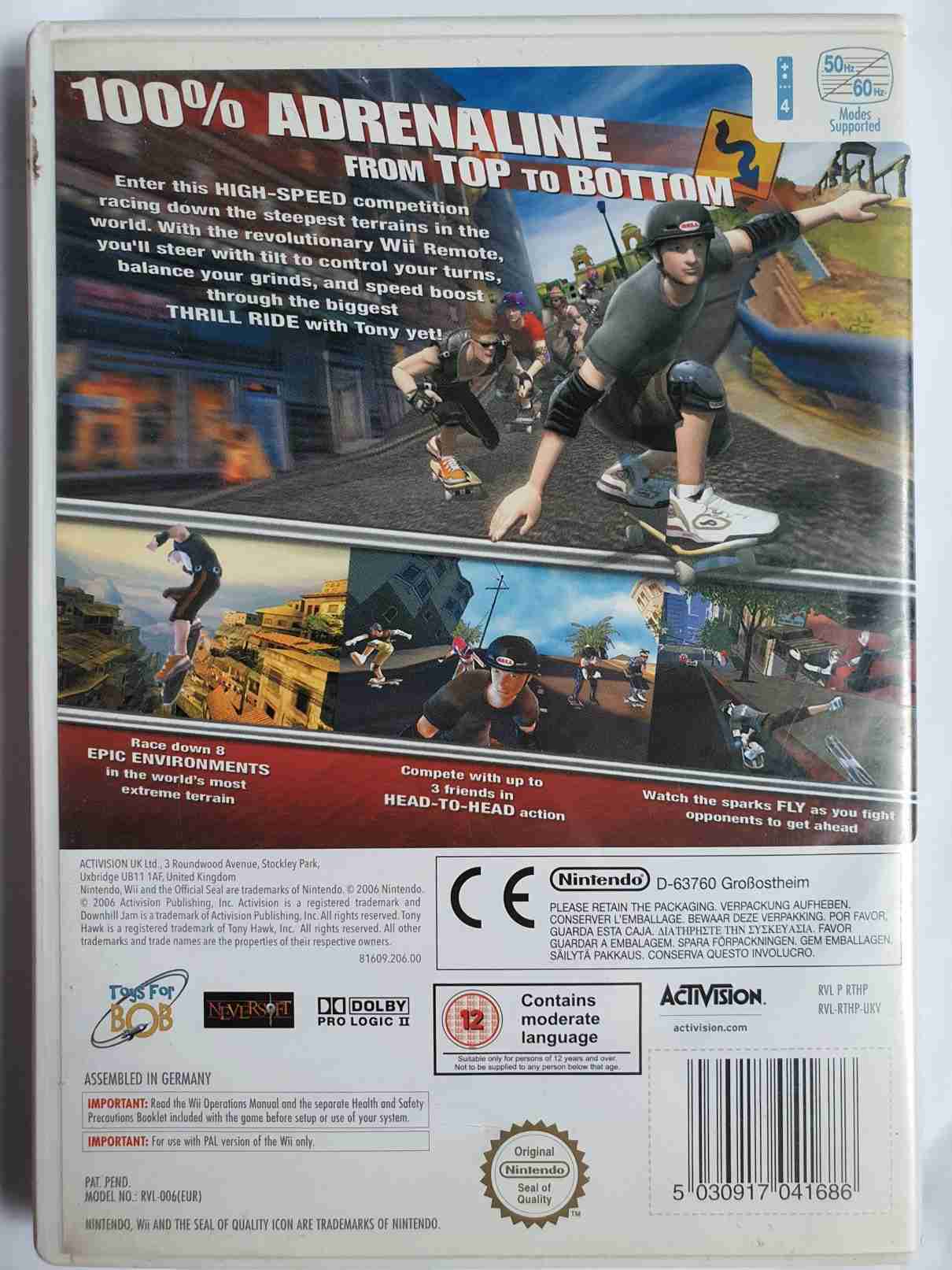 TONY HAWK,S DOWNHILL JAM-EN-