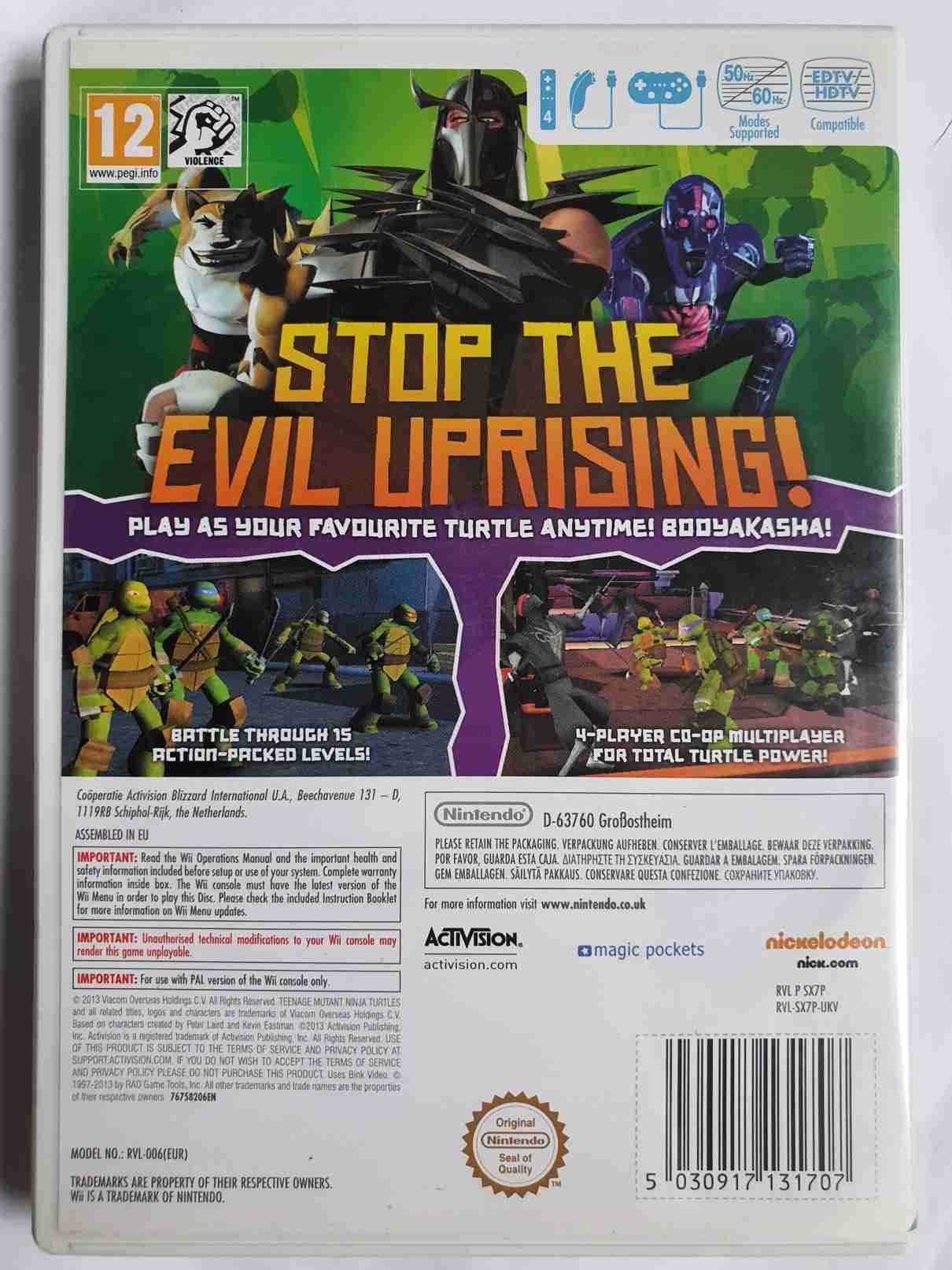 TEENAGE MUTANT NINJA TURTLES-EN-