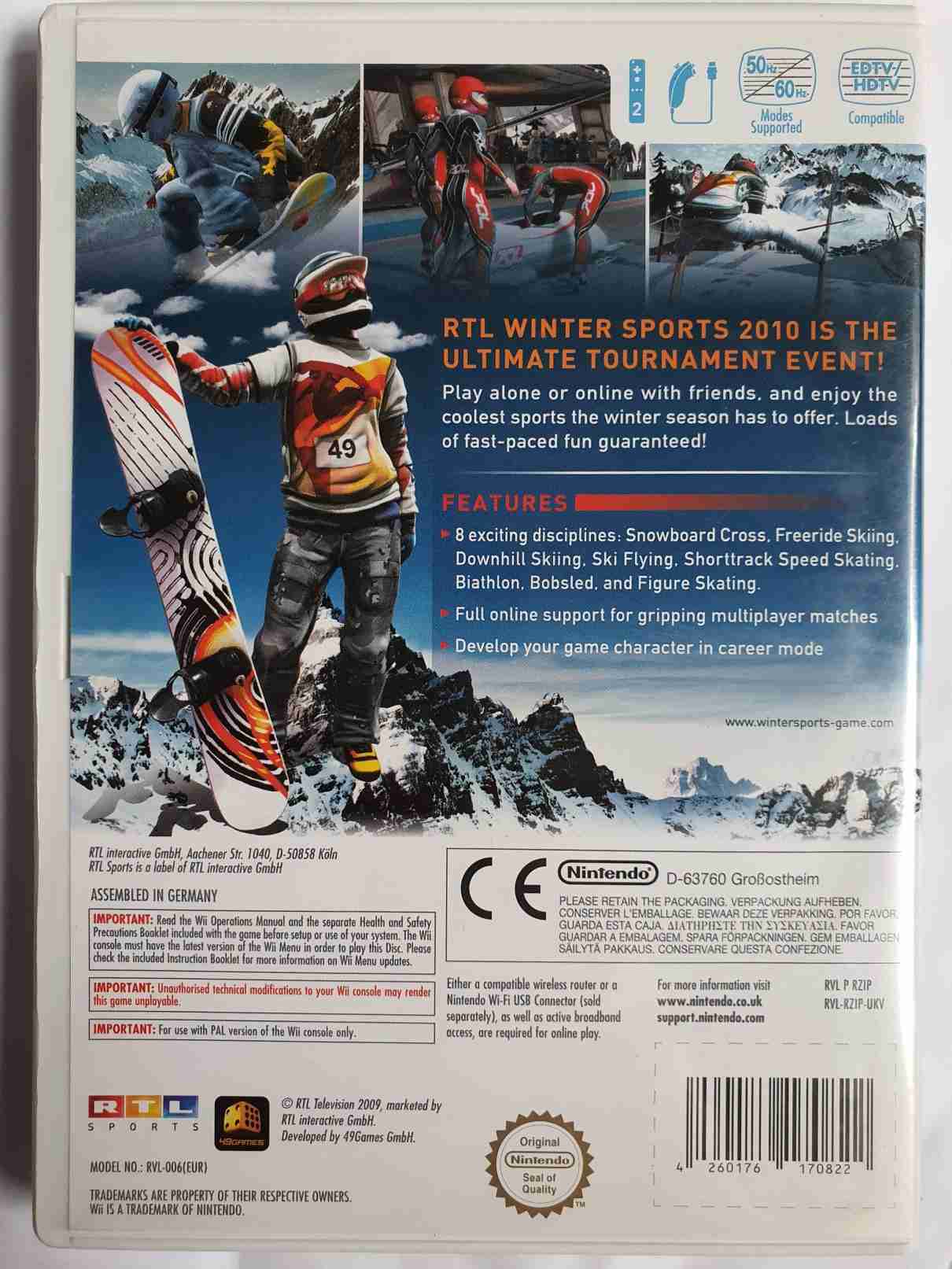 WINTER SPORTS THE GREAT TOURNAMENT 2010-EN-