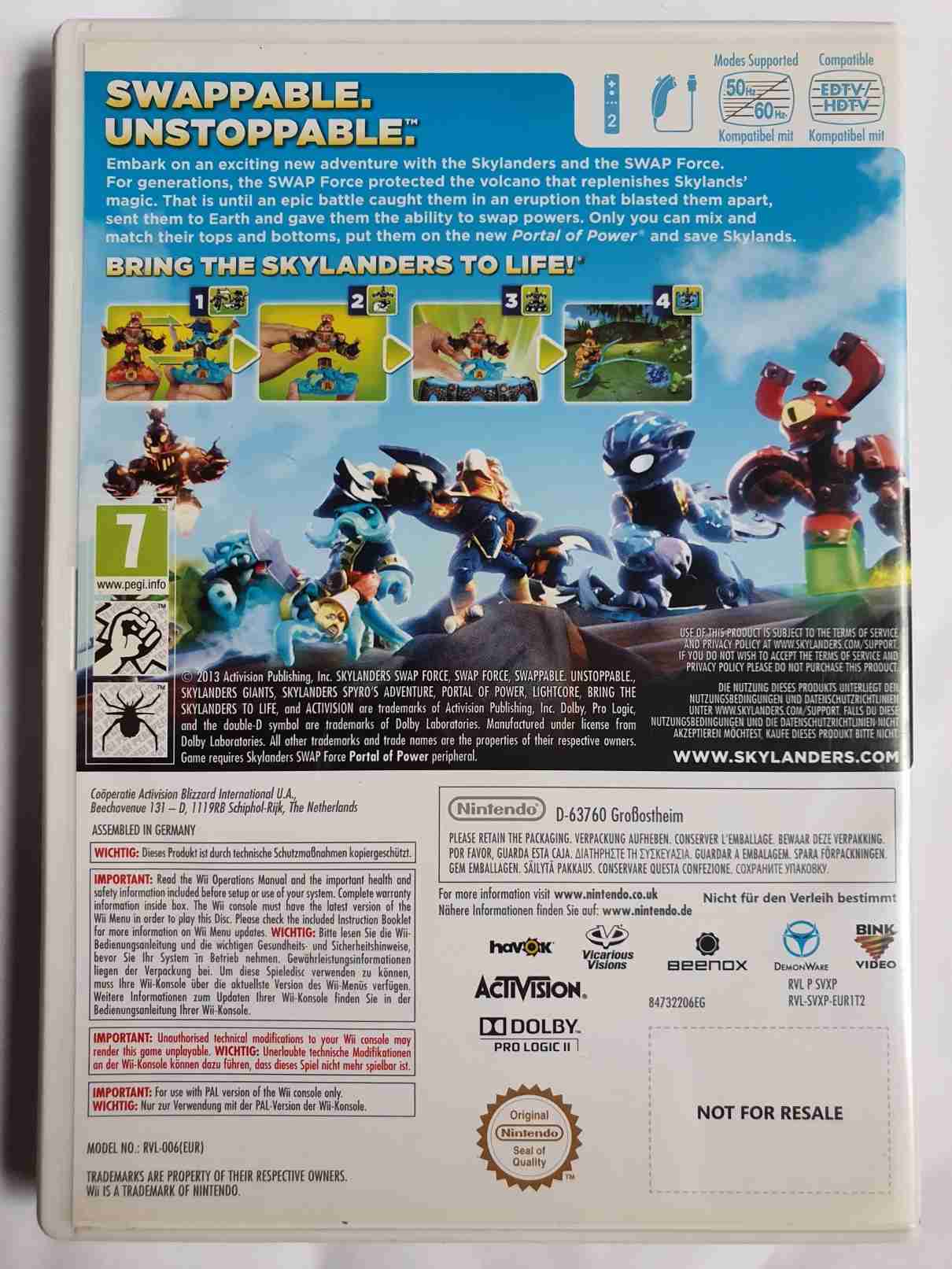 SKYLANDERS SWAP FORCE-EN-