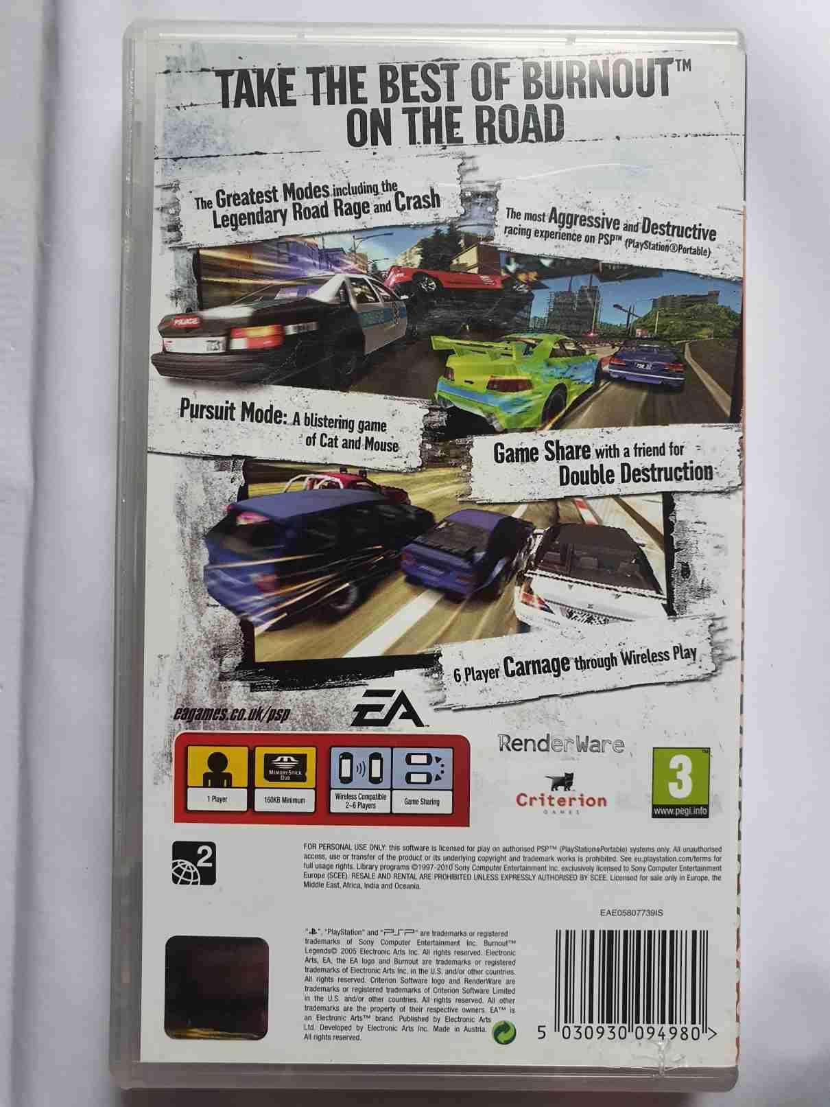 BURNOUT LEGENDS -EN- ESSENTIALS
