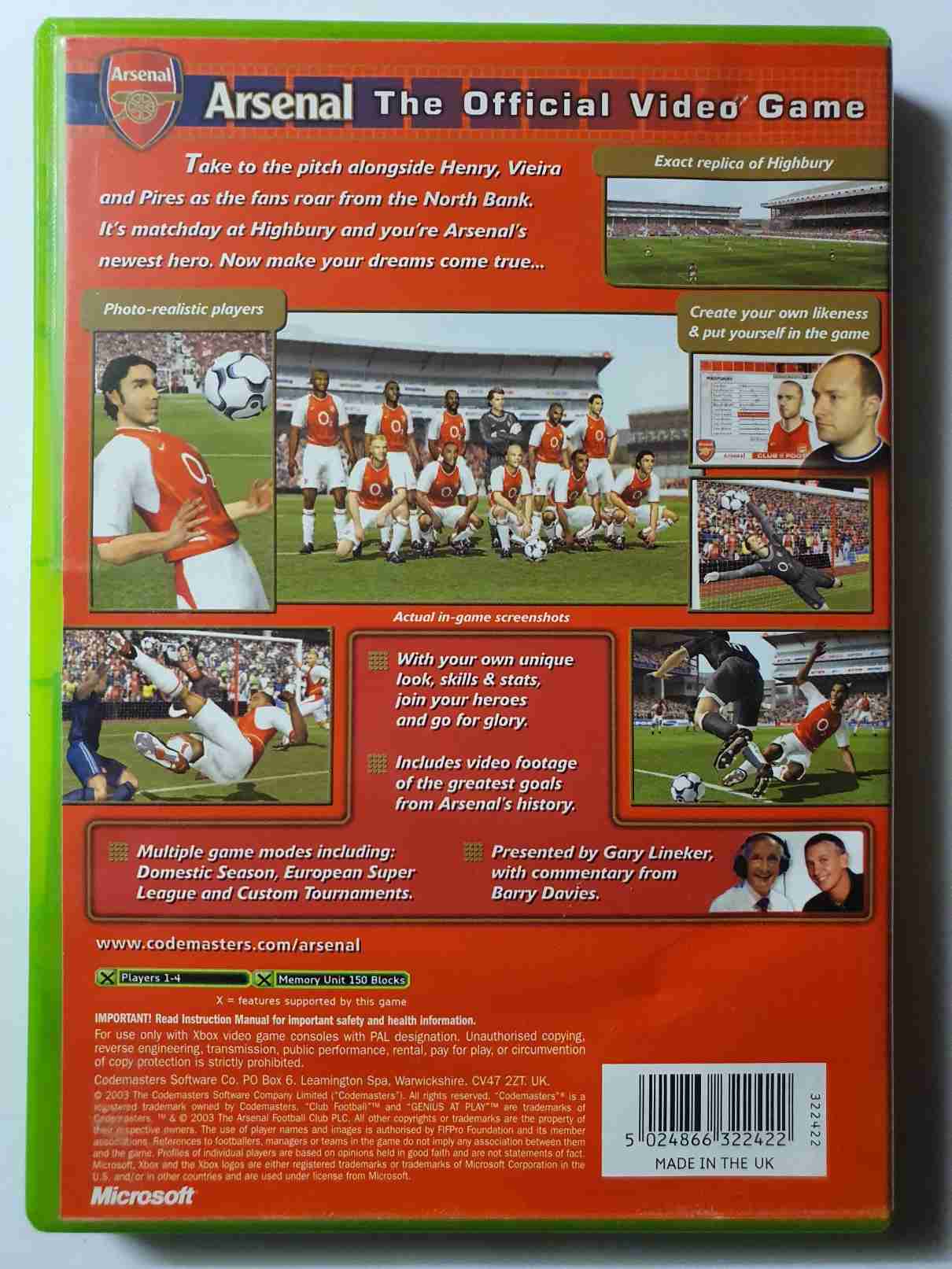 ARSENAL CLUBB FOTBALL-EN-